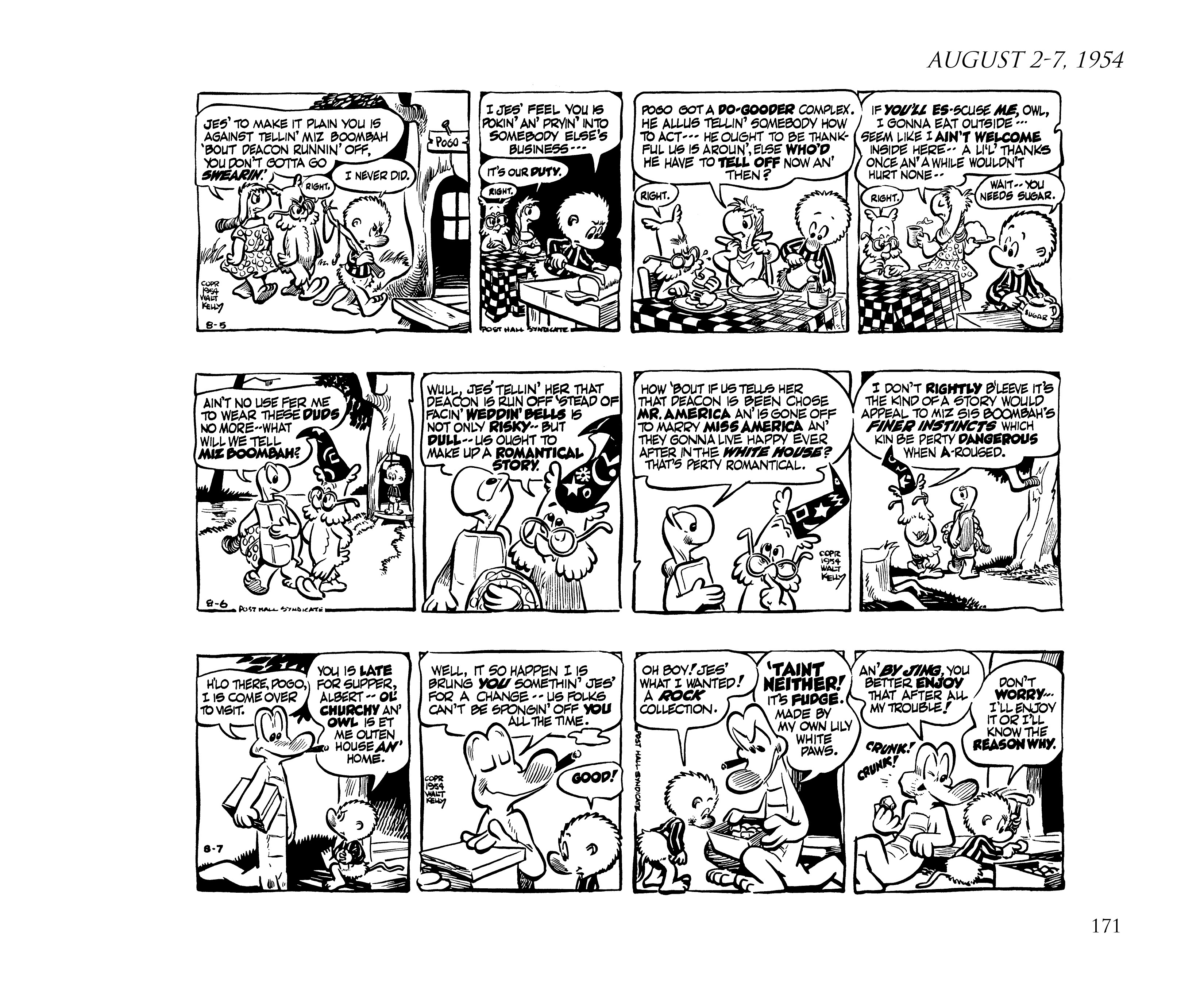Read online Pogo by Walt Kelly: The Complete Syndicated Comic Strips comic -  Issue # TPB 3 (Part 2) - 83