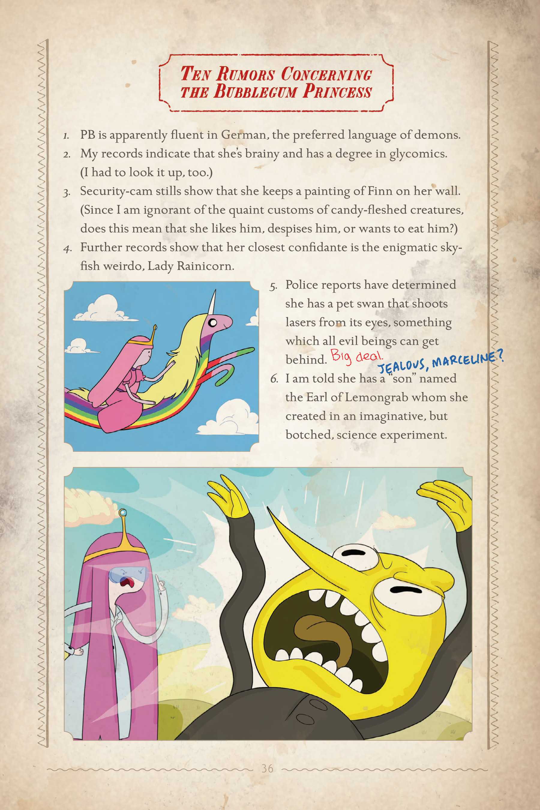 Read online The Adventure Time Encyclopaedia comic -  Issue # TPB (Part 1) - 38