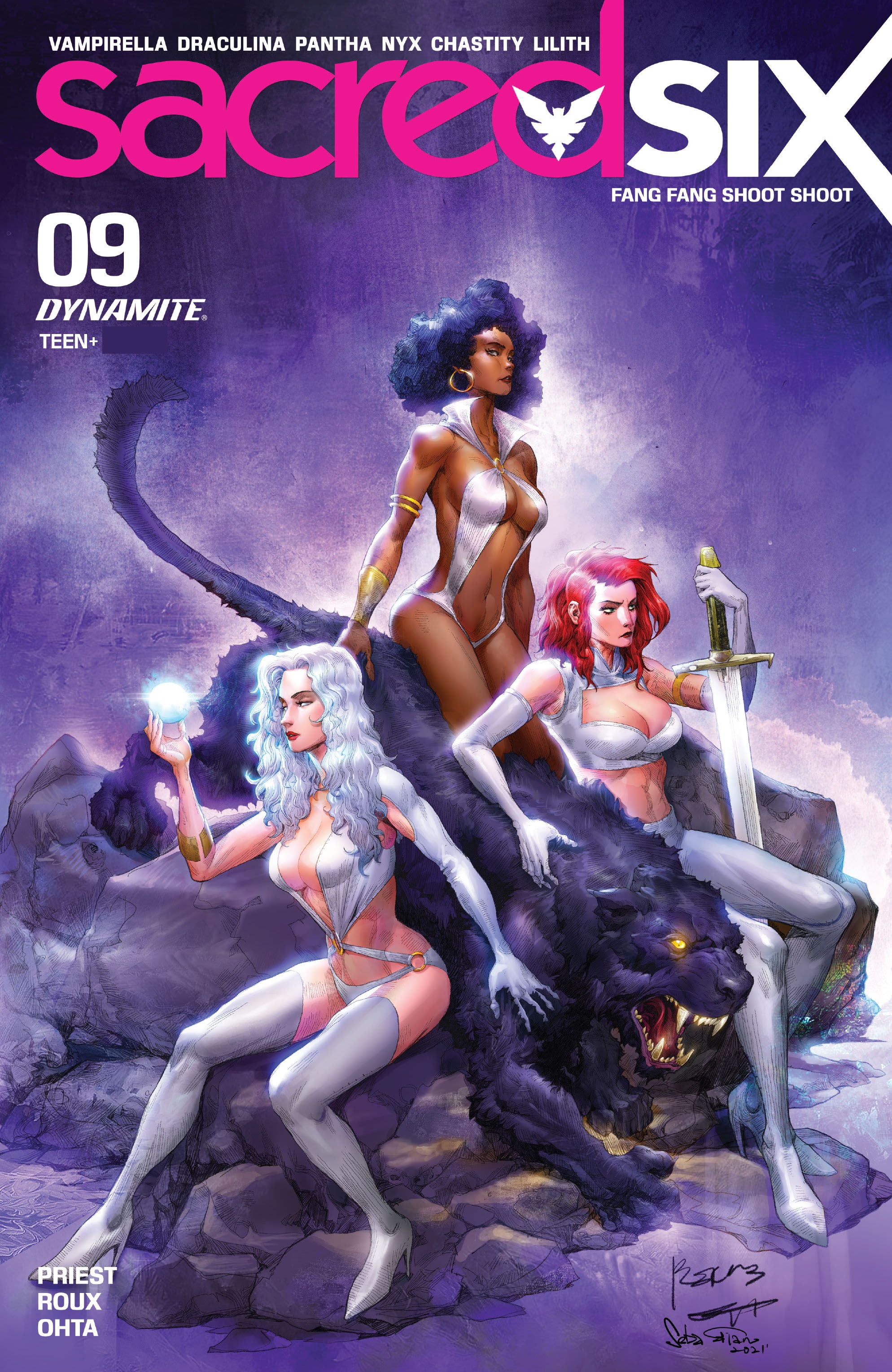 Read online Sacred Six comic -  Issue #9 - 3