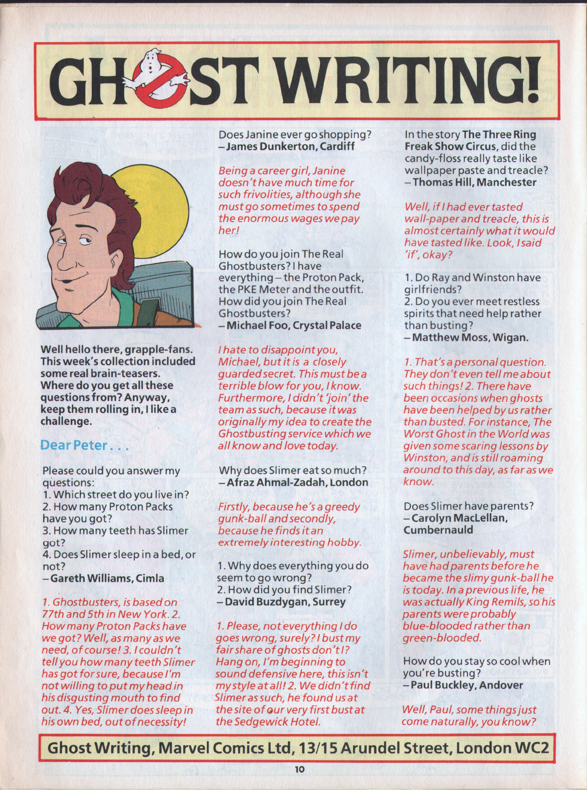 Read online The Real Ghostbusters comic -  Issue #38 - 10