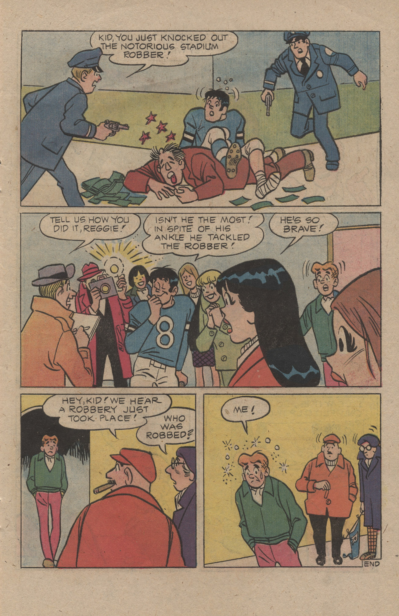 Read online Reggie and Me (1966) comic -  Issue #93 - 7