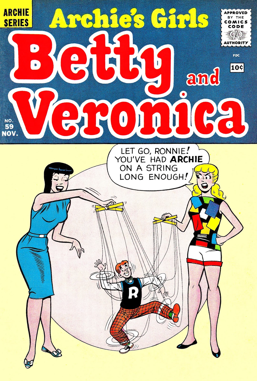 Archie's Girls Betty and Veronica issue 59 - Page 1
