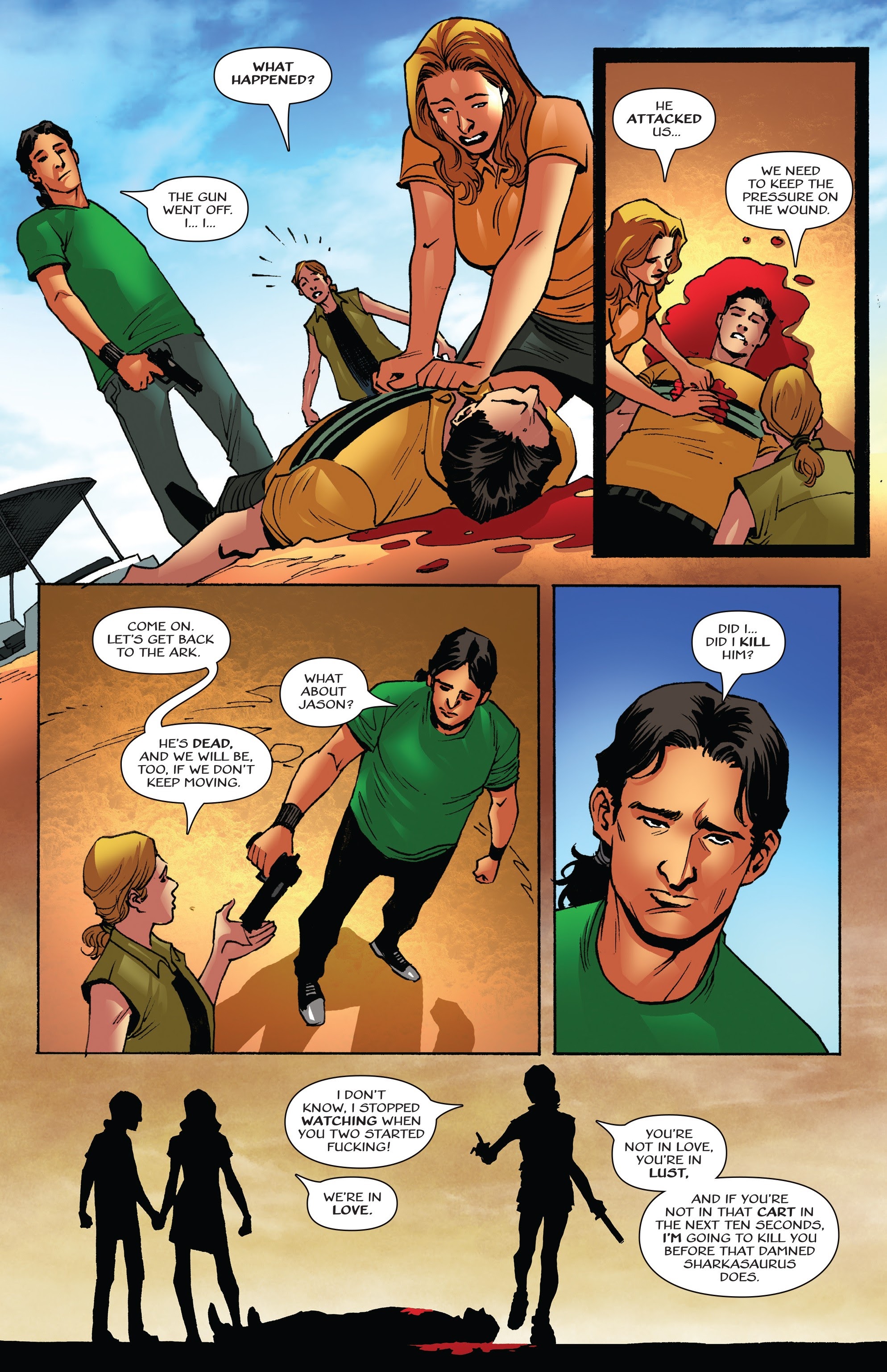 Read online Sharkasaurus comic -  Issue # TPB - 69