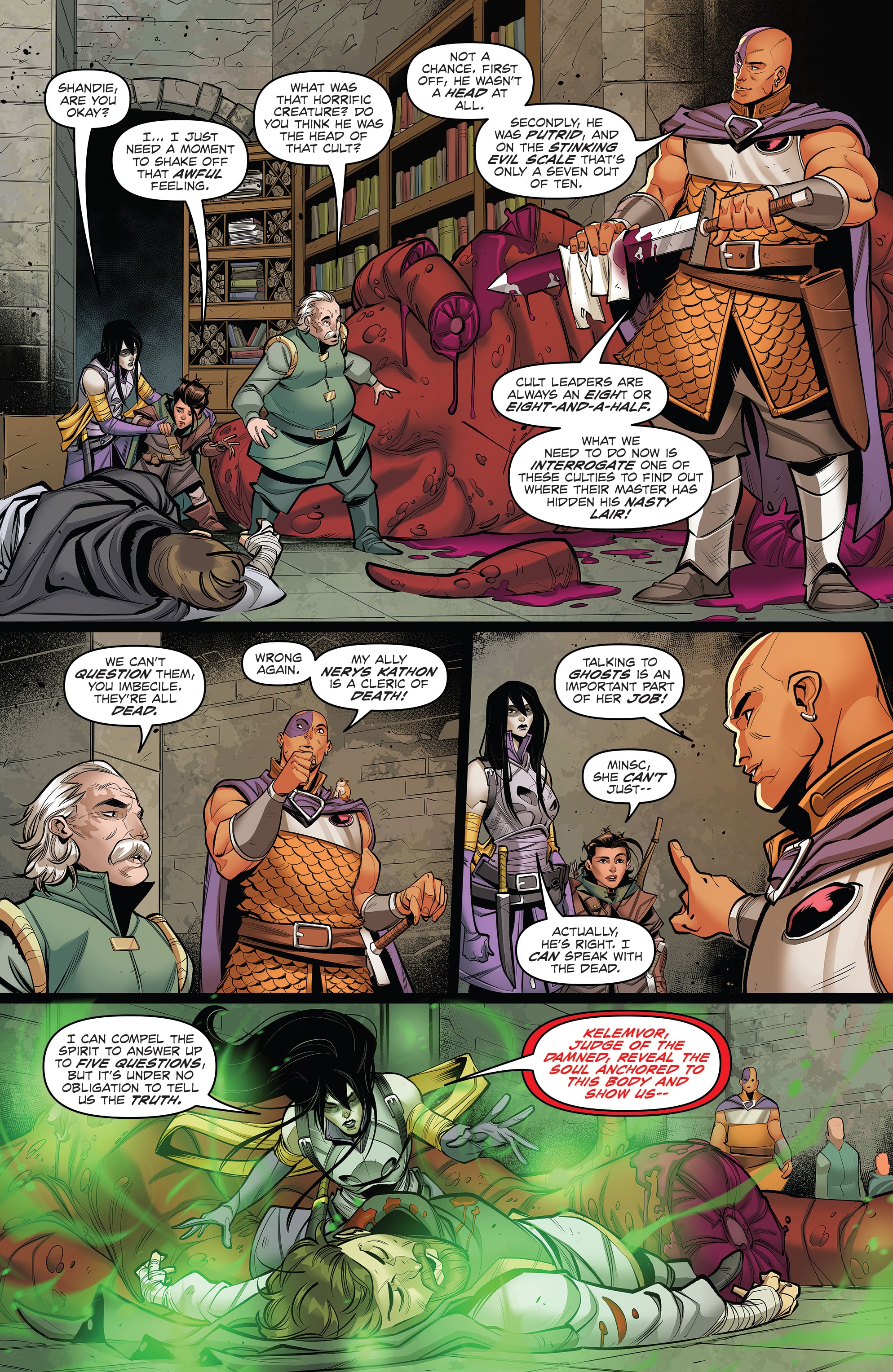 Read online Dungeons and Dragons Mindbreaker comic -  Issue #3 - 12