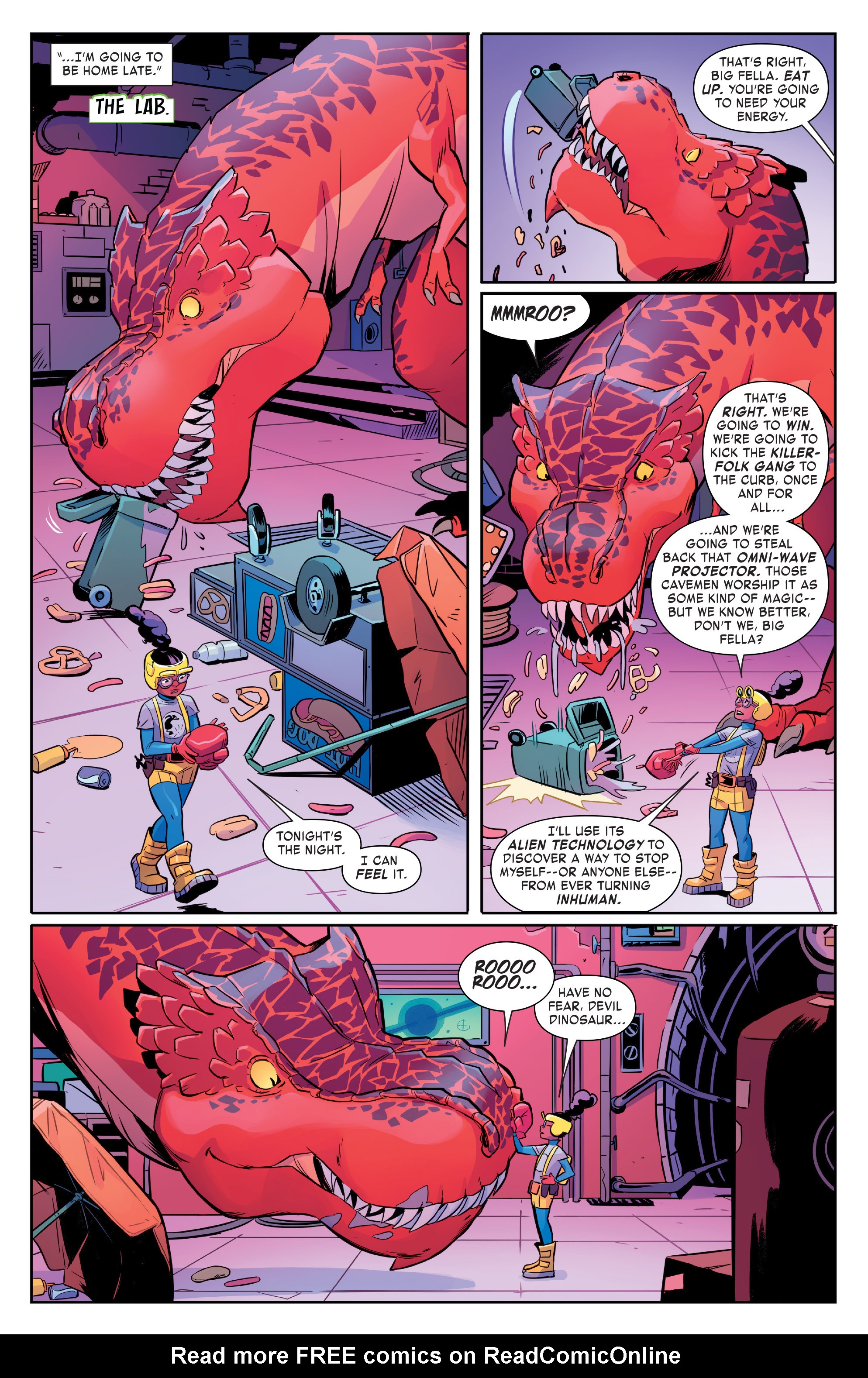 Read online Moon Girl And Devil Dinosaur comic -  Issue #6 - 13