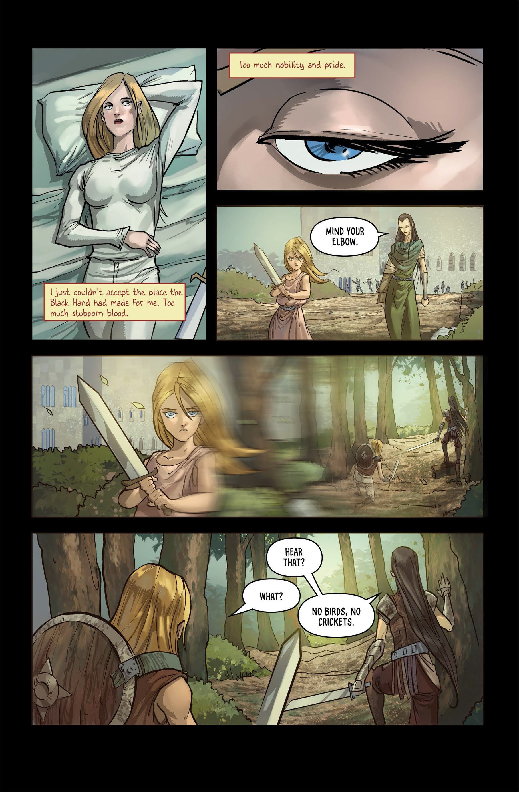 Read online The Black Hand comic -  Issue #1 - 10