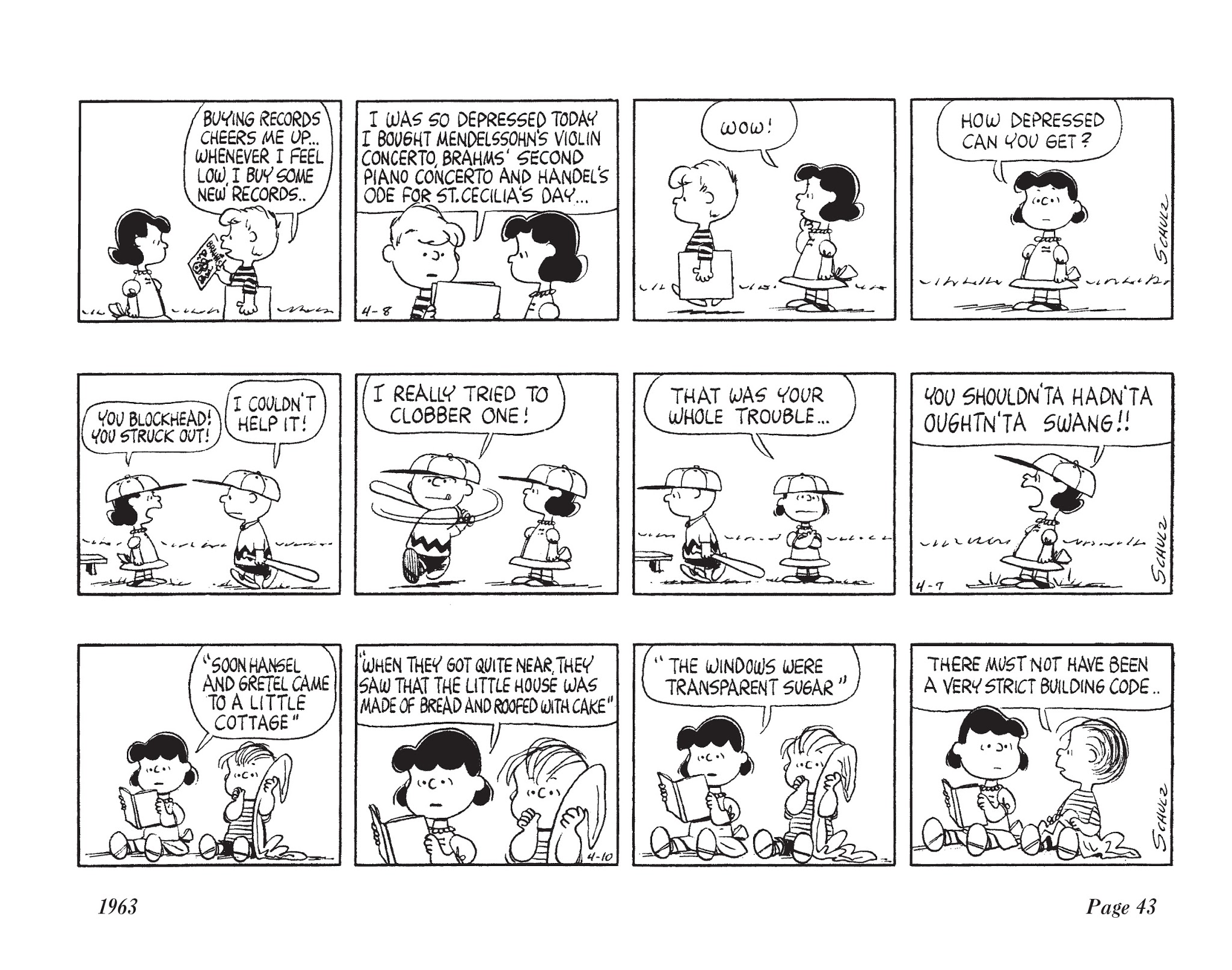 Read online The Complete Peanuts comic -  Issue # TPB 7 - 54