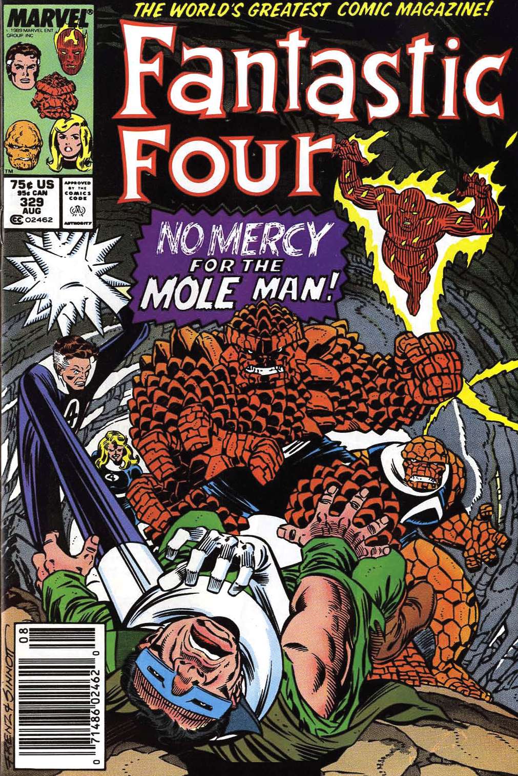 Read online Fantastic Four (1961) comic -  Issue #329 - 1