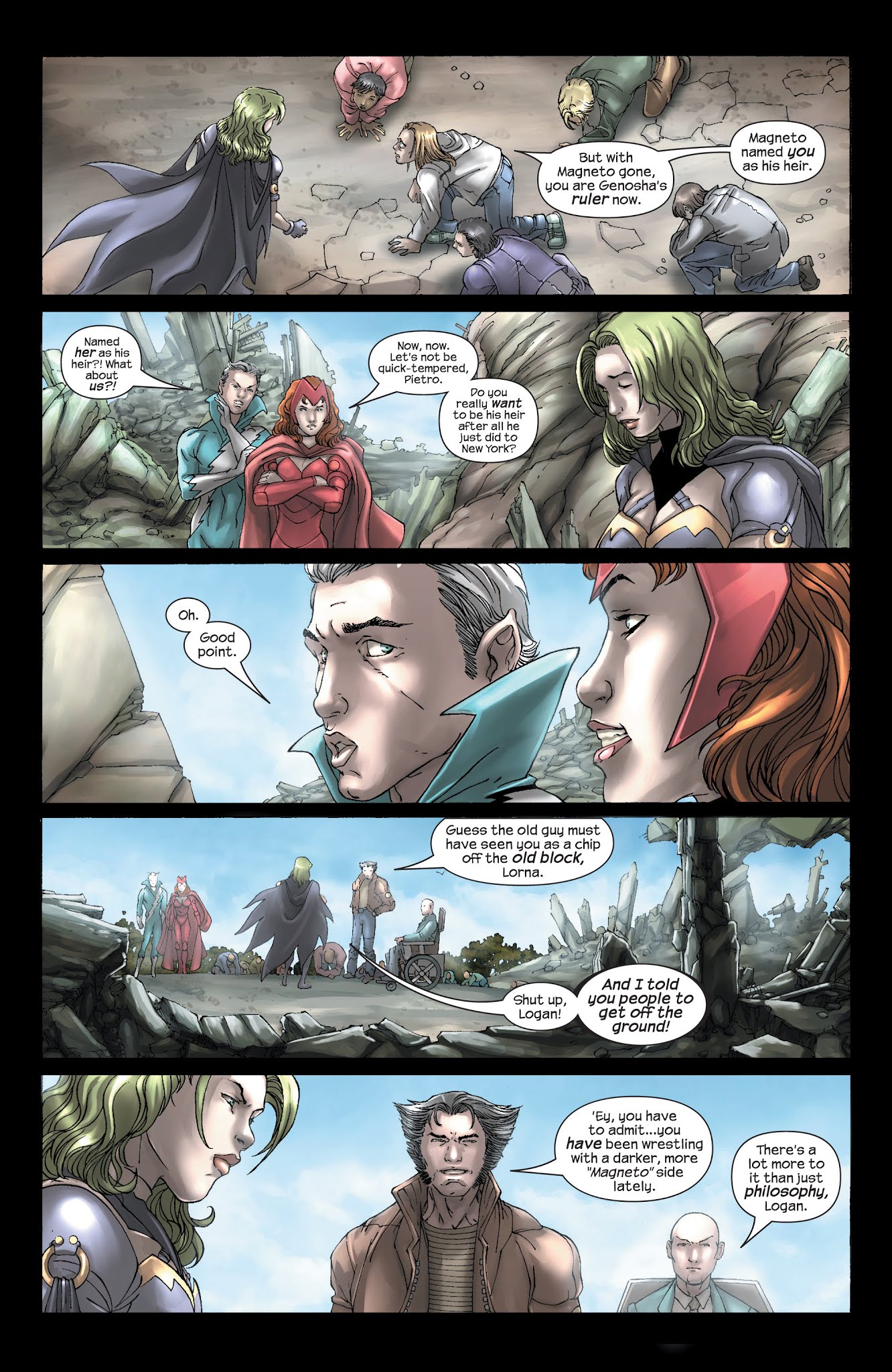 Read online New X-Men (2001) comic -  Issue # _TPB 8 - 73