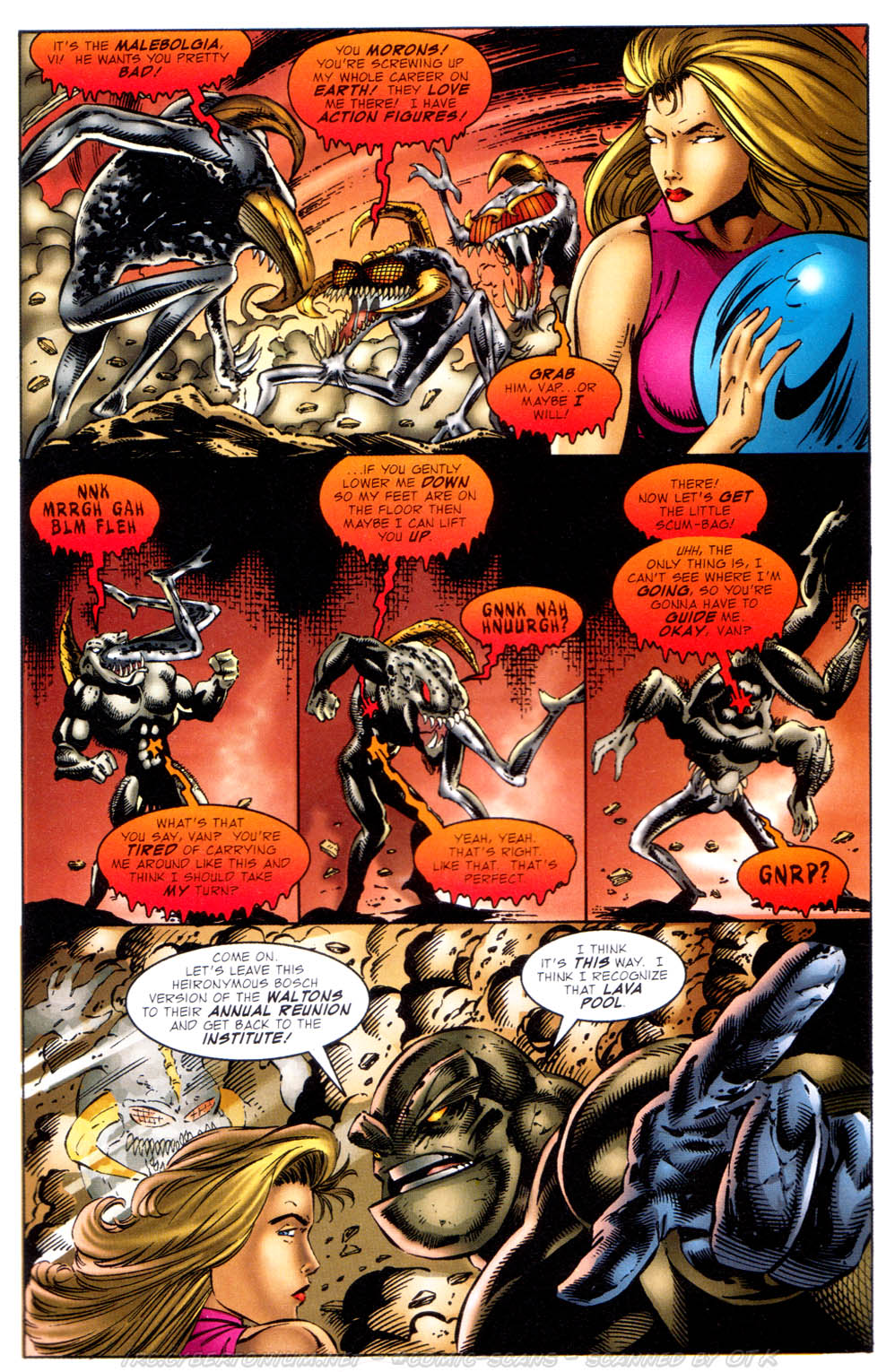 Read online Violator vs. Badrock comic -  Issue #4 - 16