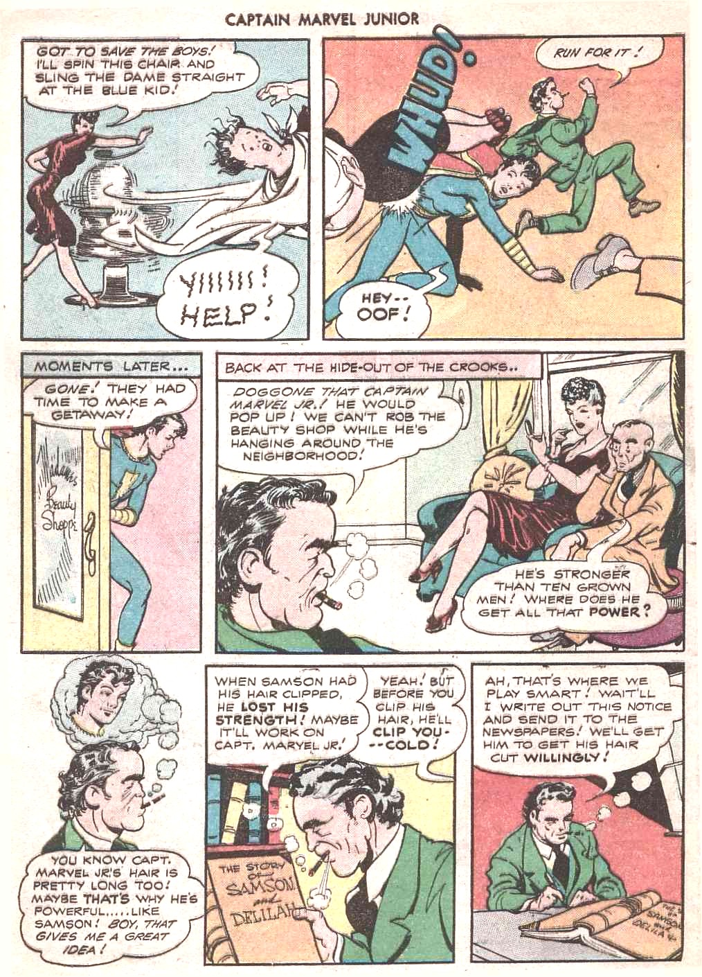 Read online Captain Marvel, Jr. comic -  Issue #53 - 15