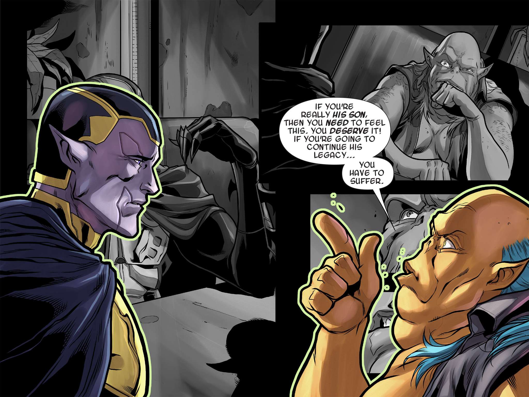 Read online Thanos: A God Up There Listening comic -  Issue # TPB - 199