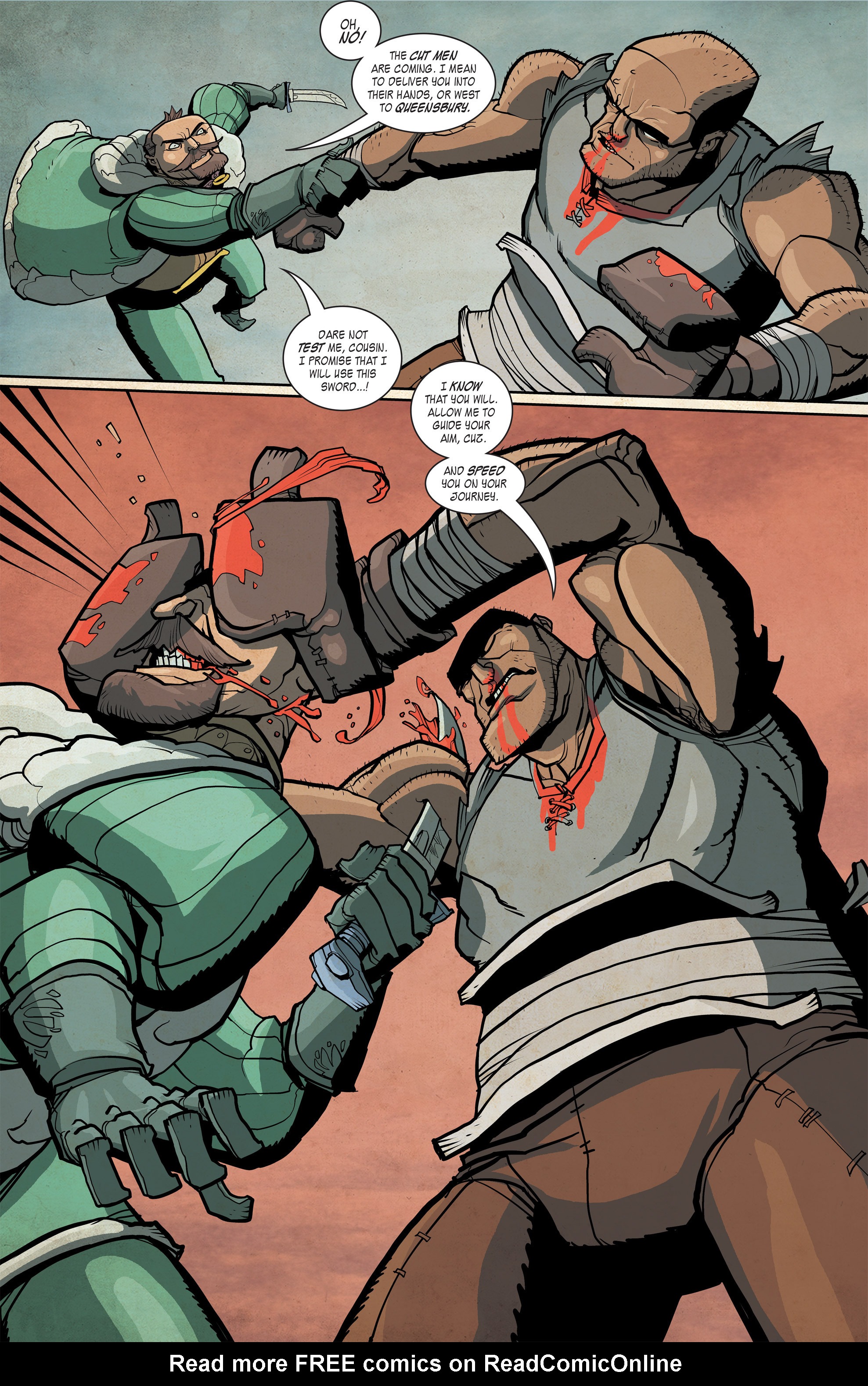 Read online Kings and Canvas comic -  Issue #4 - 12