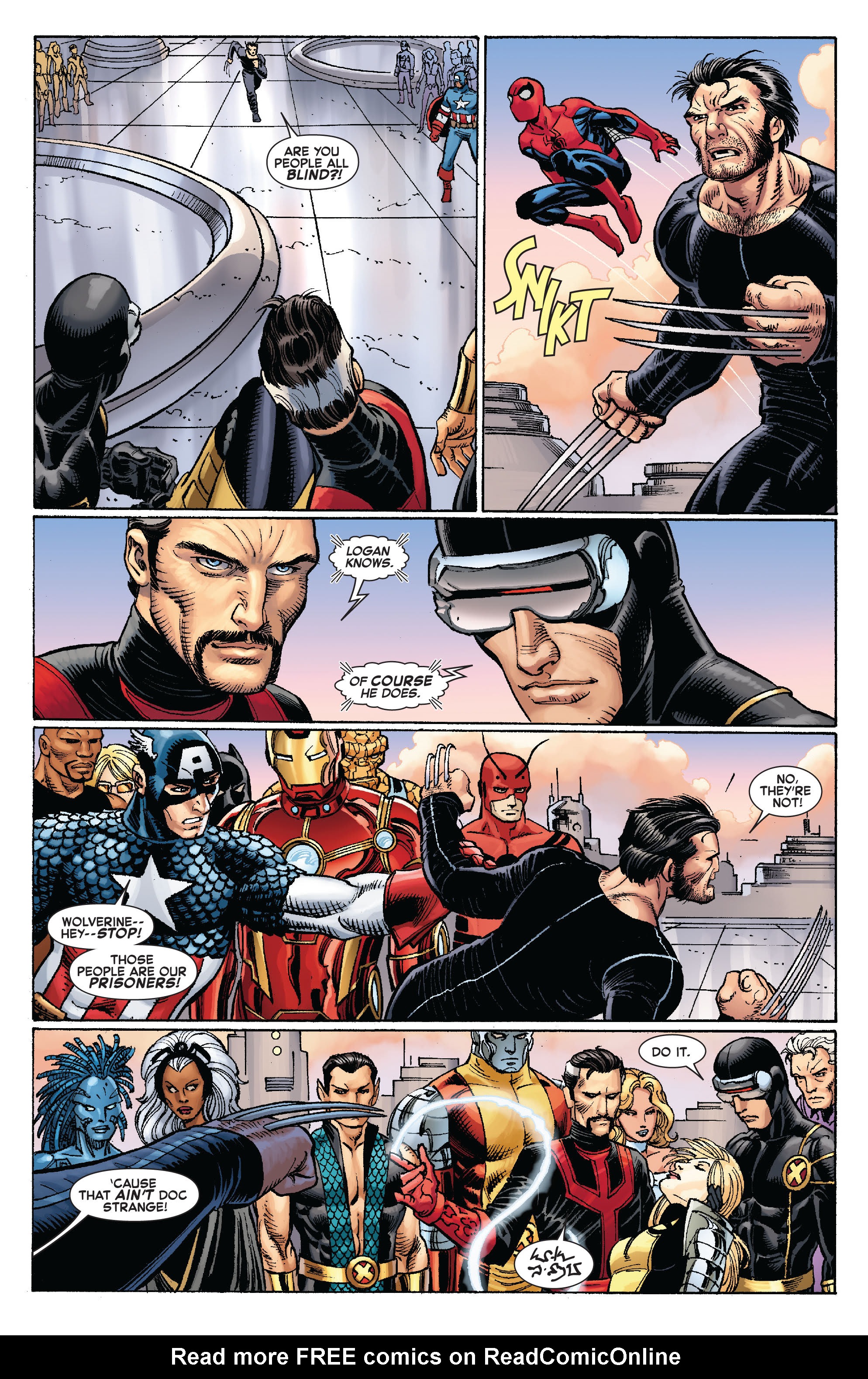 Read online Avengers vs. X-Men Omnibus comic -  Issue # TPB (Part 2) - 12