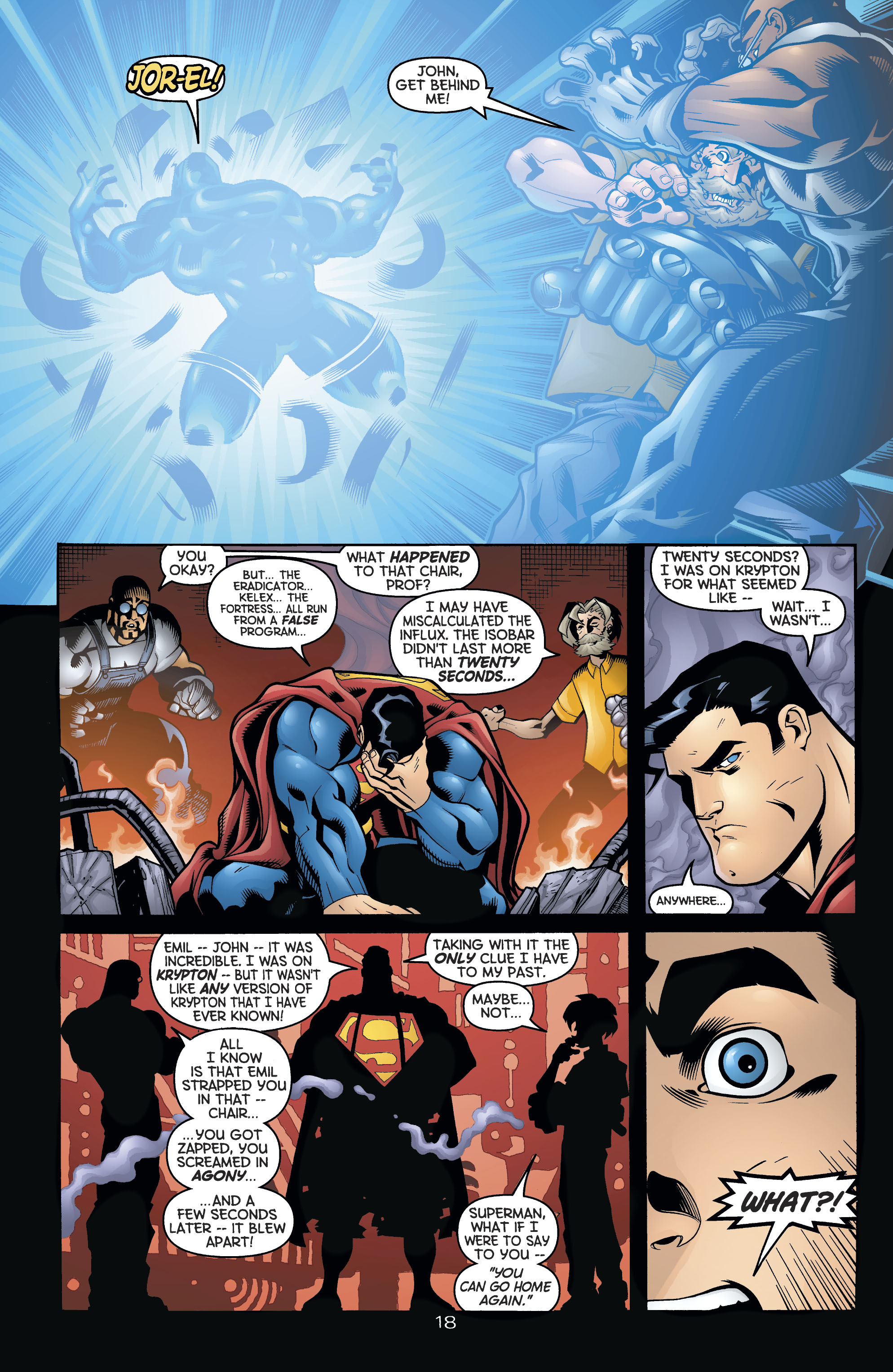 Read online Superman (1987) comic -  Issue #166 - 17