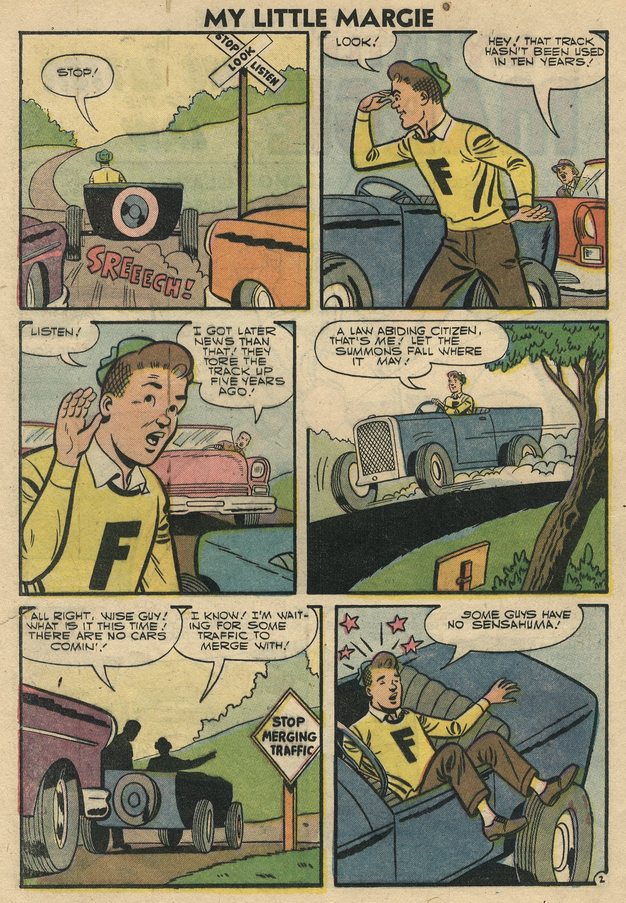 Read online My Little Margie (1954) comic -  Issue #17 - 24