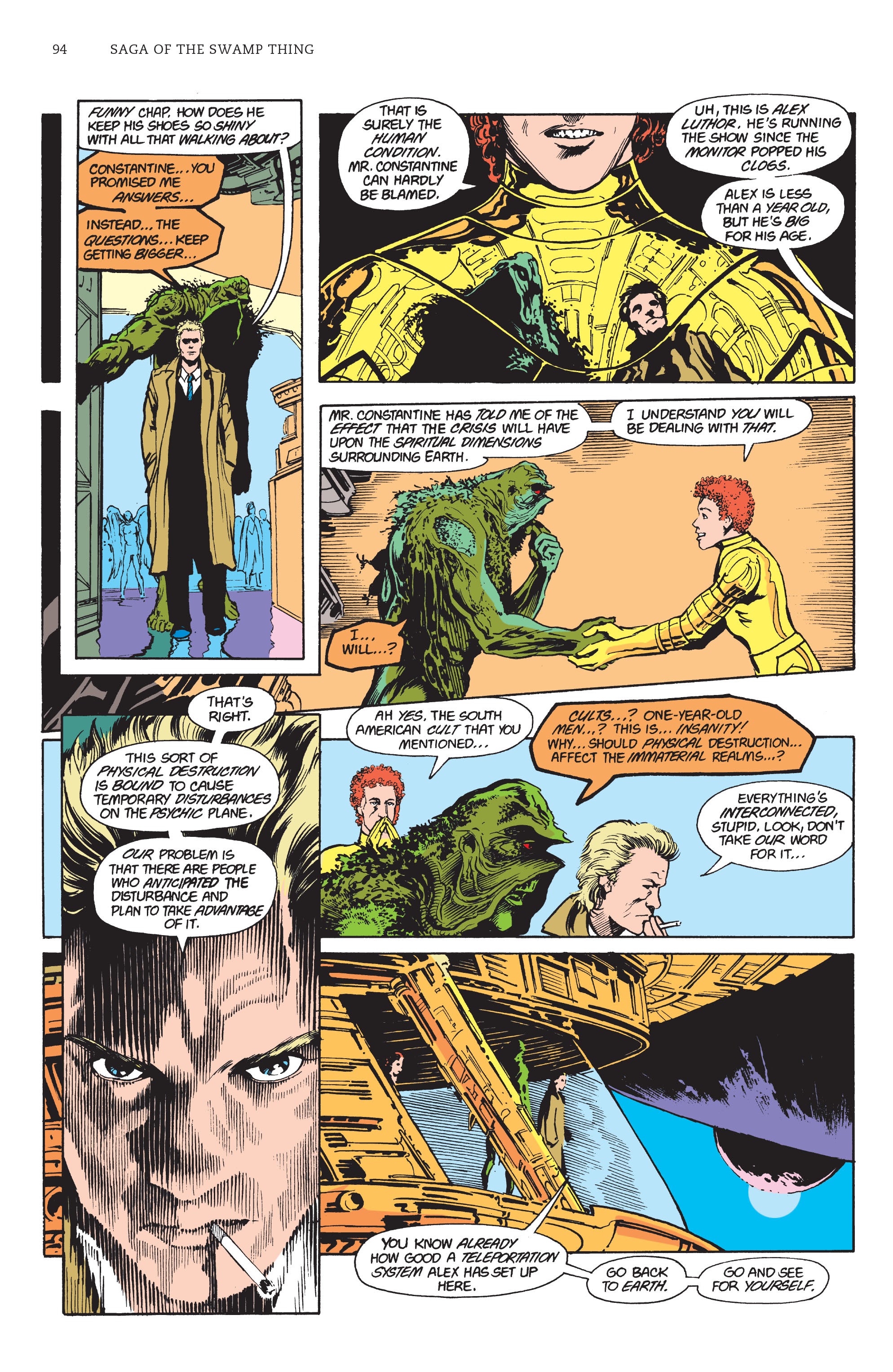 Read online Saga of the Swamp Thing comic -  Issue # TPB 4 (Part 1) - 88