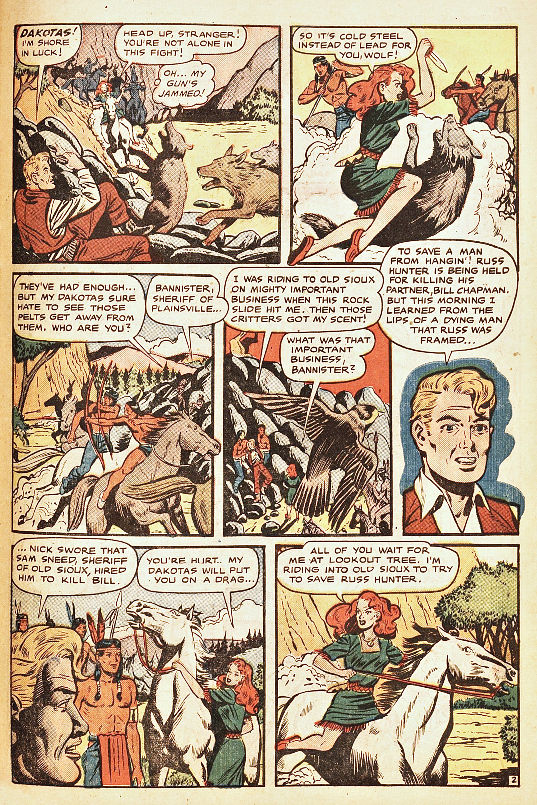Read online Firehair (1951) comic -  Issue #8 - 27