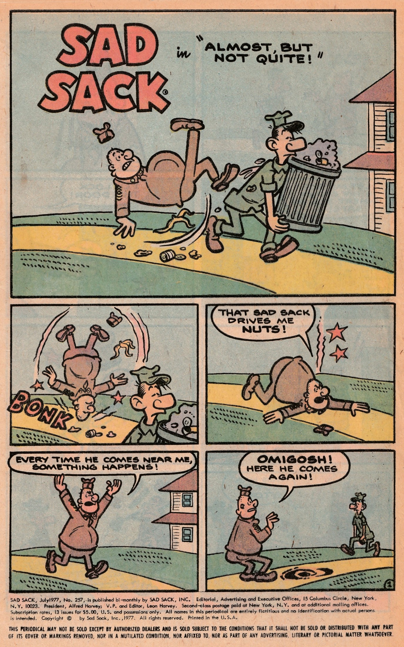 Read online Sad Sack comic -  Issue #257 - 5