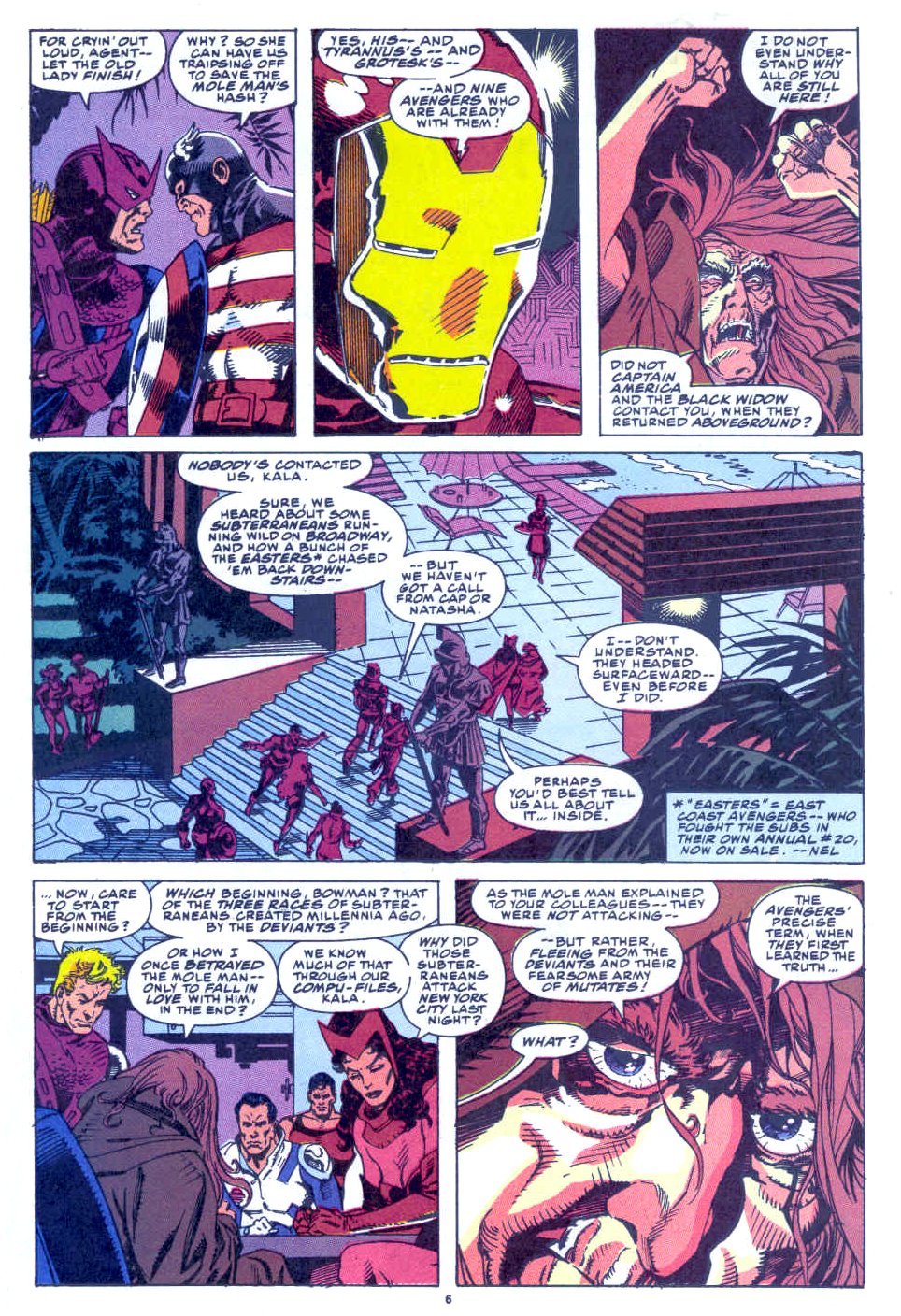 Read online Avengers West Coast (1989) comic -  Issue # Annual 6 - 6