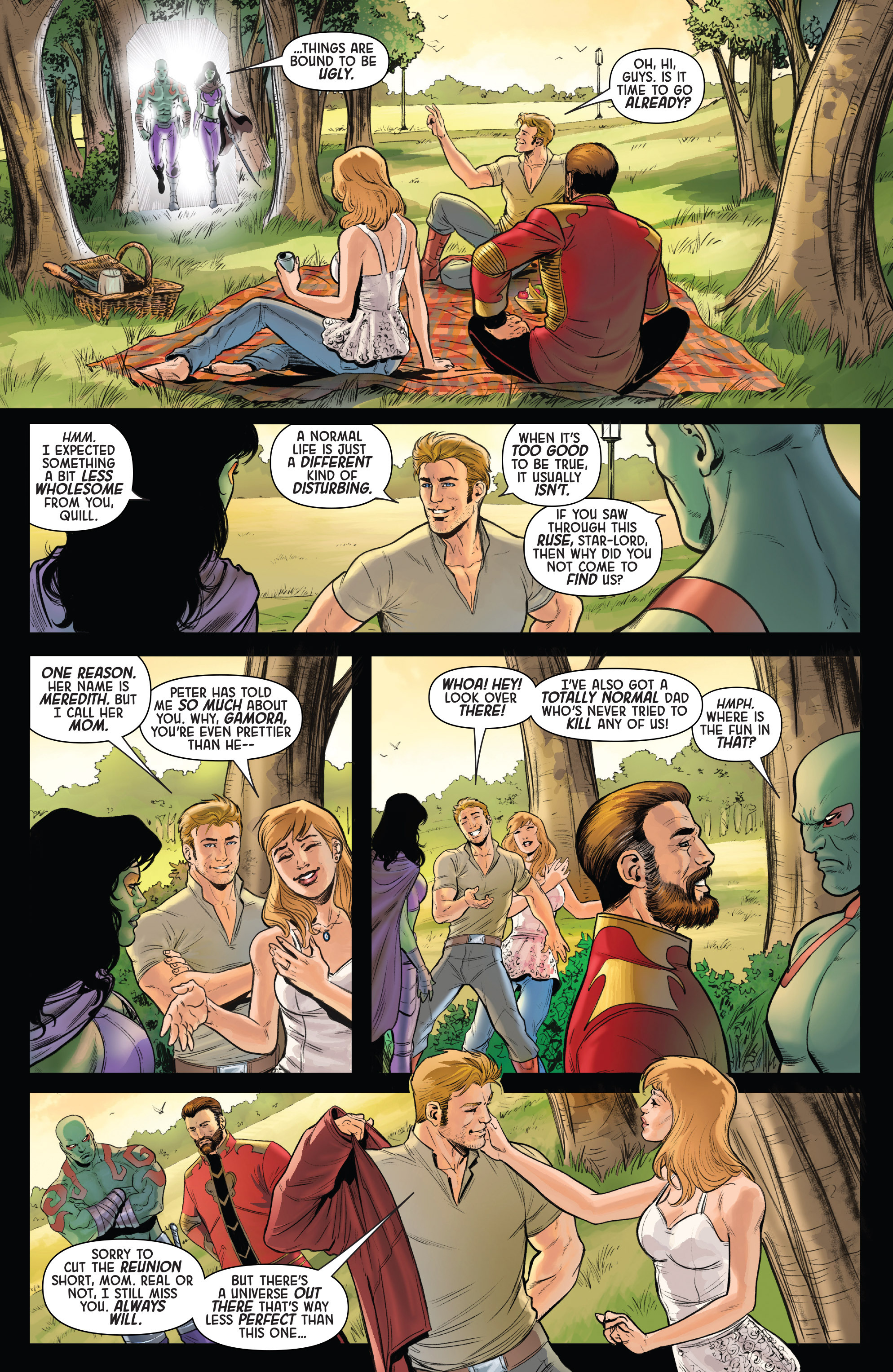 Read online Guardians of the Galaxy: Dream On comic -  Issue # Full - 6