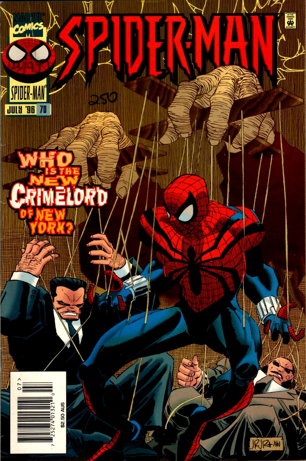 Read online Spider-Man (1990) comic -  Issue #70 - Above It All - 1