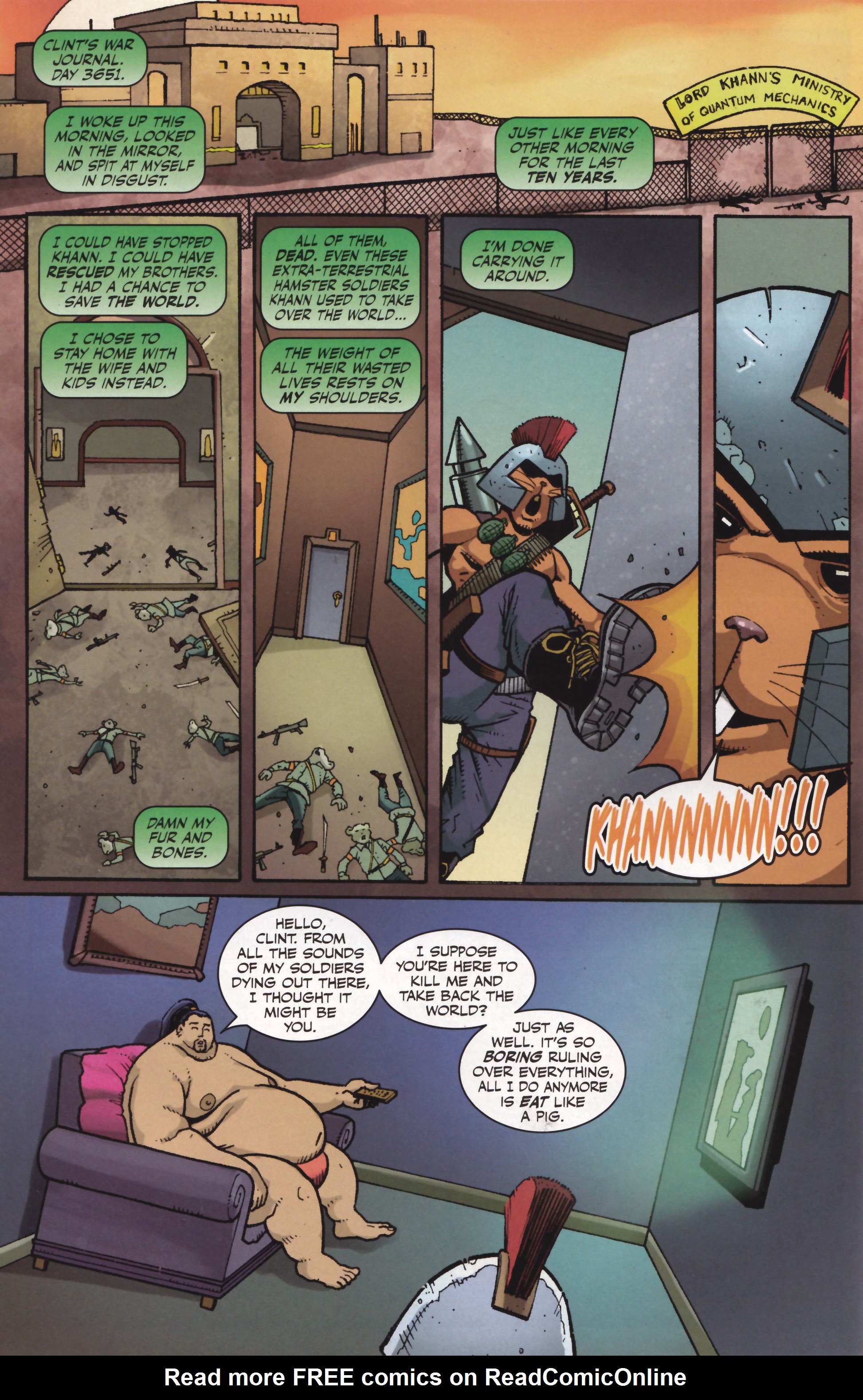 Read online Adolescent Radioactive Black Belt Hamsters (2008) comic -  Issue #4 - 32