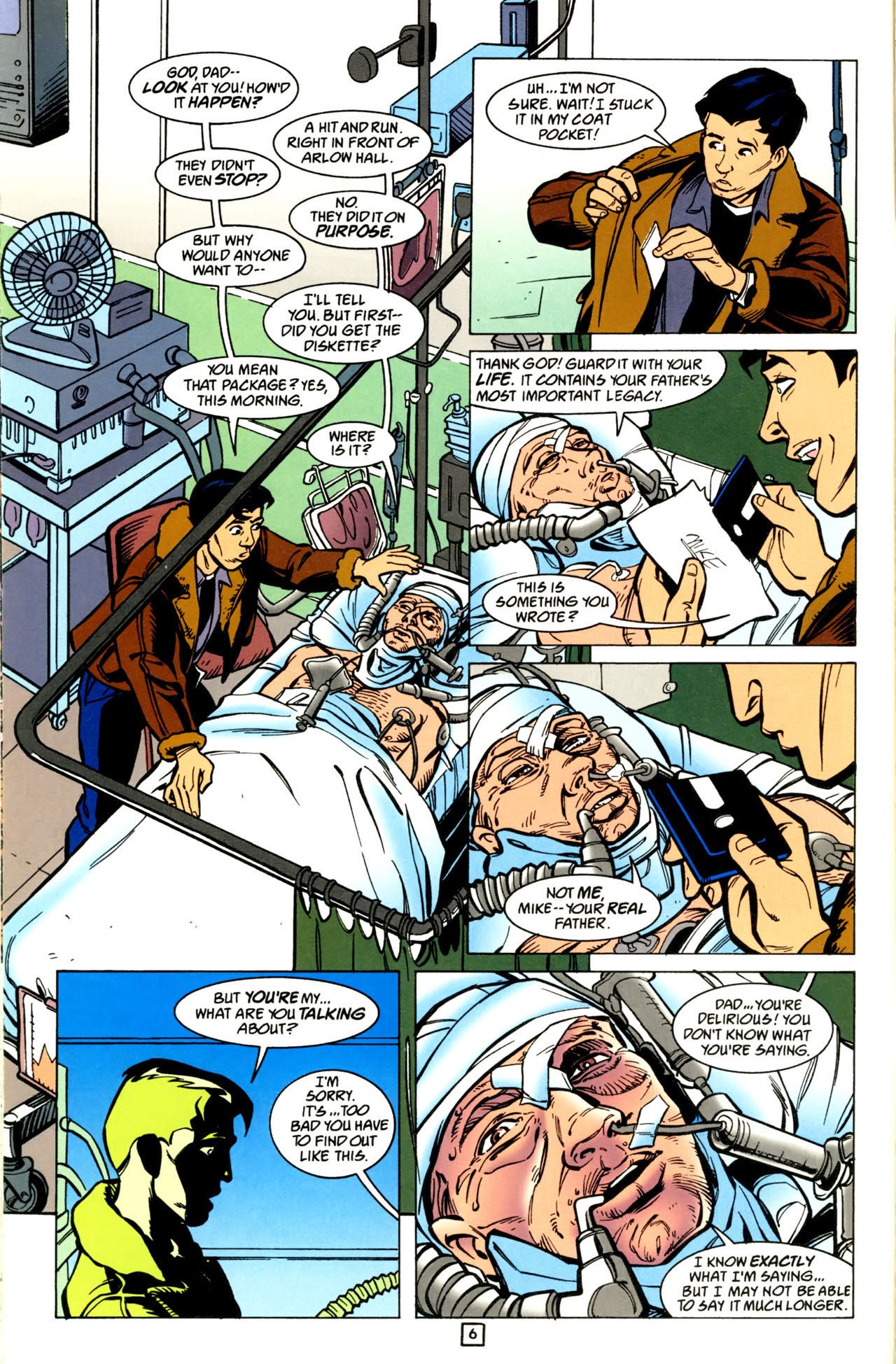 Read online Vertigo Vérité: The Unseen Hand comic -  Issue #1 - 9