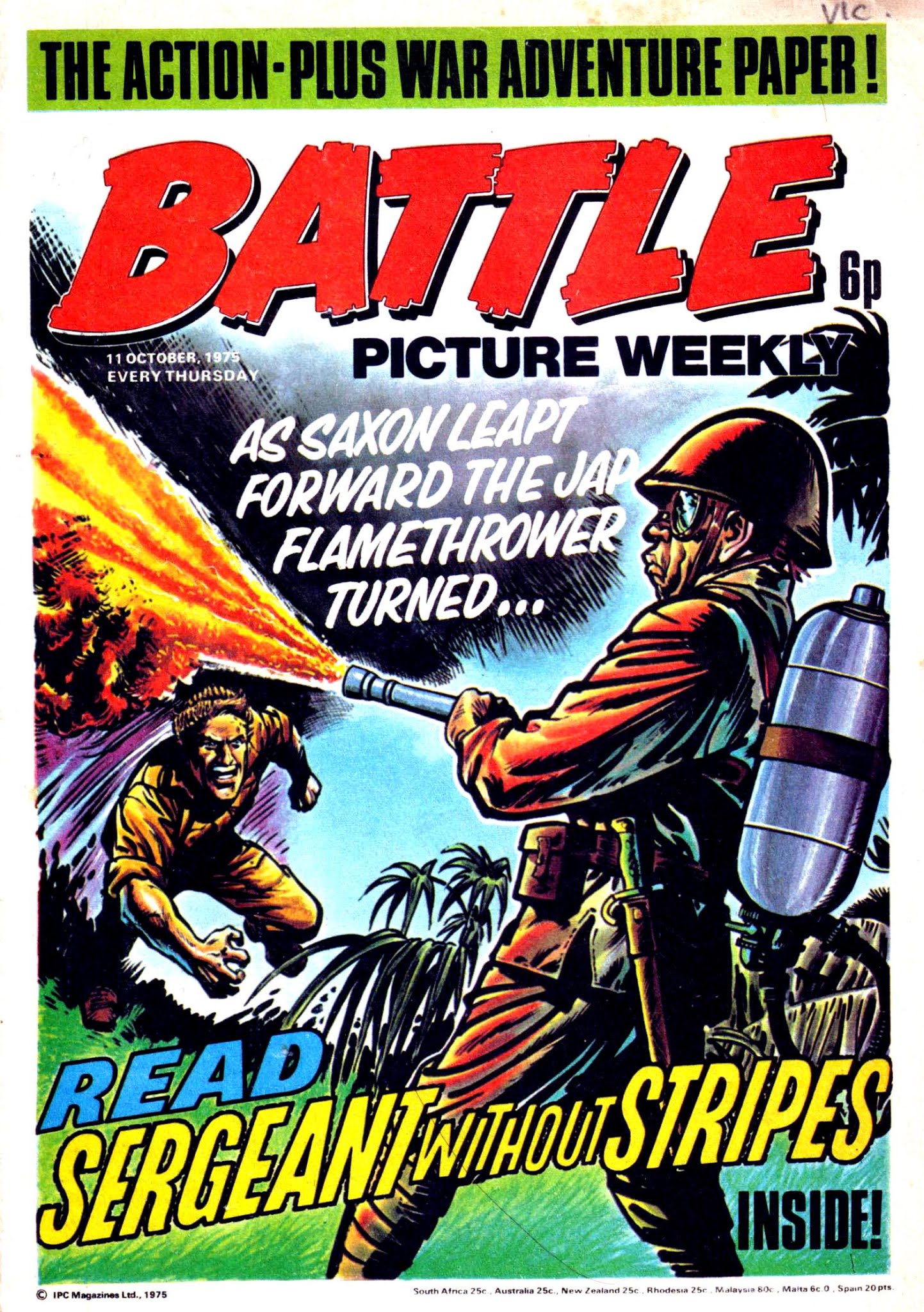 Read online Battle Picture Weekly comic -  Issue #32 - 1