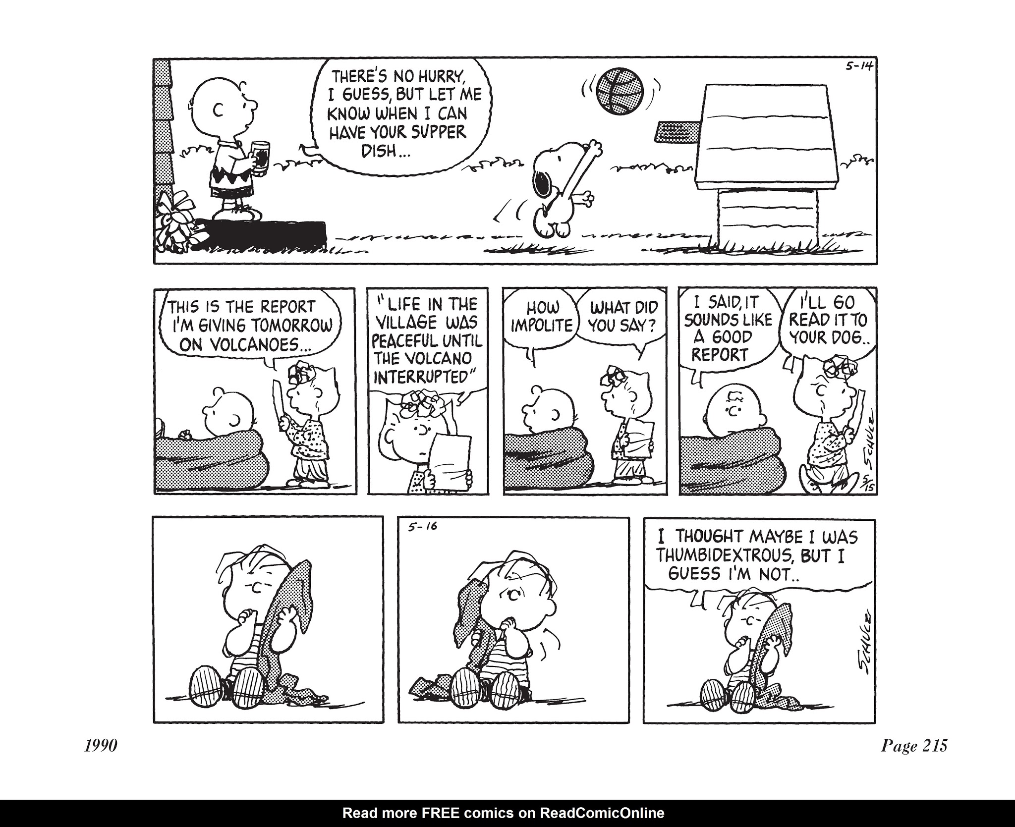 Read online The Complete Peanuts comic -  Issue # TPB 20 - 230