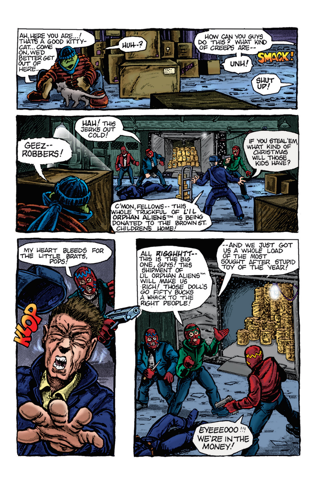 Read online Teenage Mutant Ninja Turtles Color Classics: Michaelangelo Micro-Series comic -  Issue # Full - 12