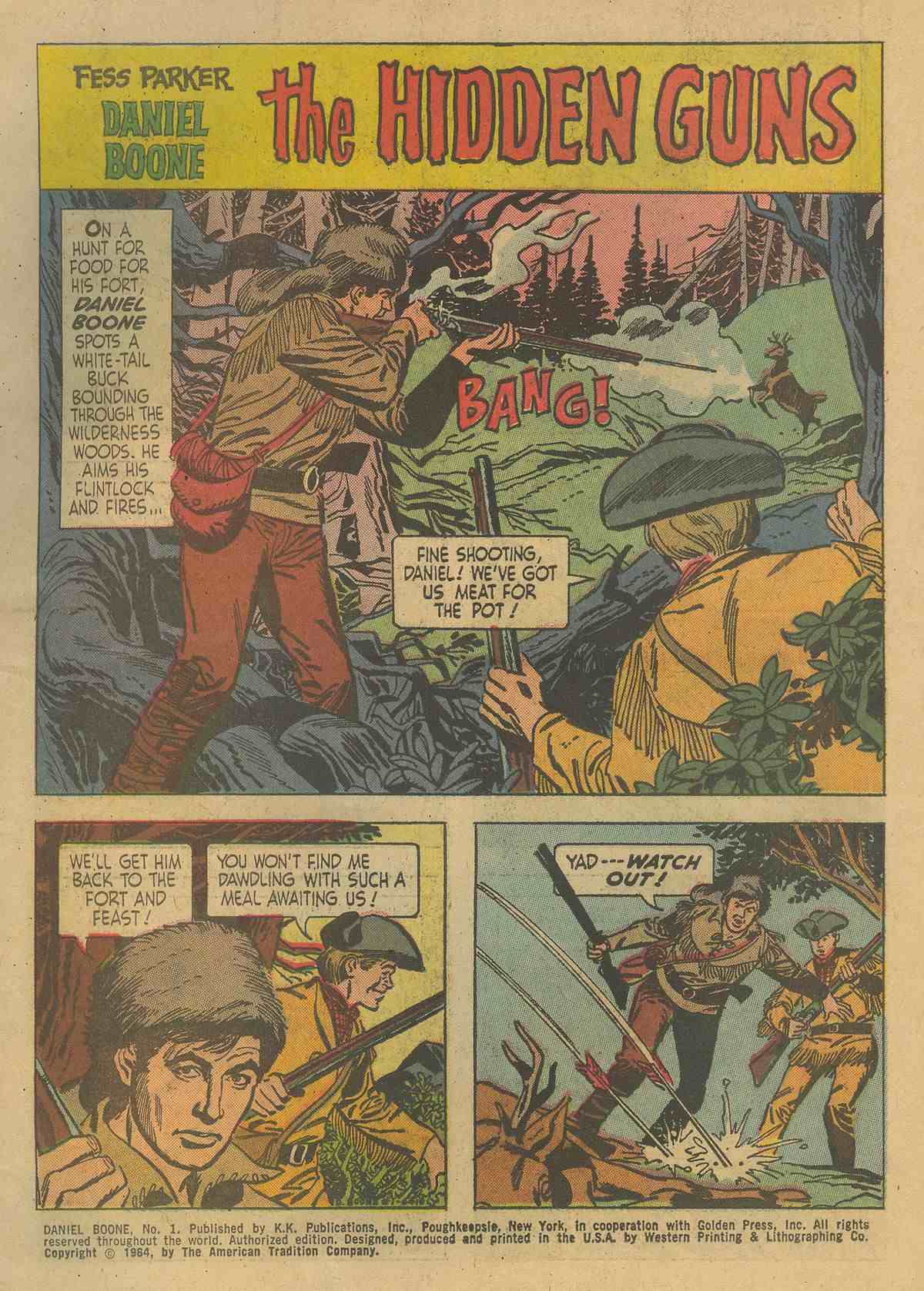 Read online Daniel Boone comic -  Issue #1 - 3