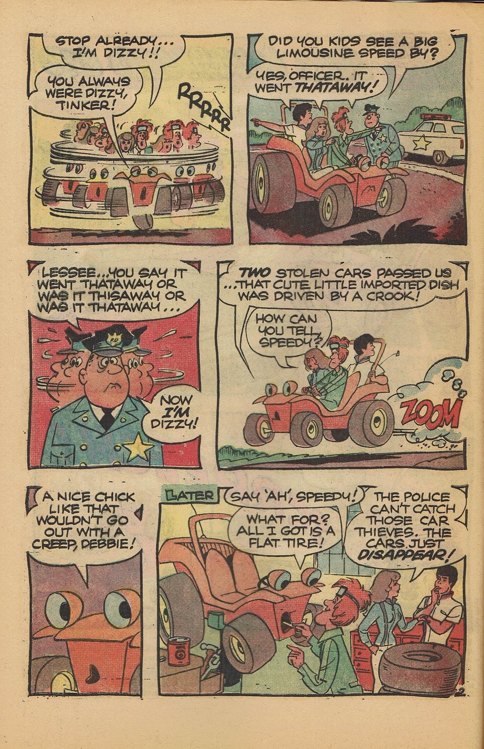 Read online Speed Buggy comic -  Issue #4 - 4