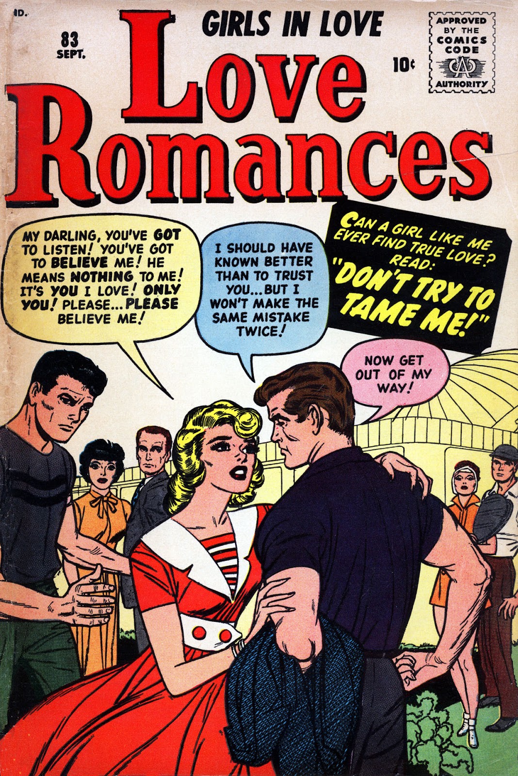 Love Romances (1949) issue 83 - Page 1