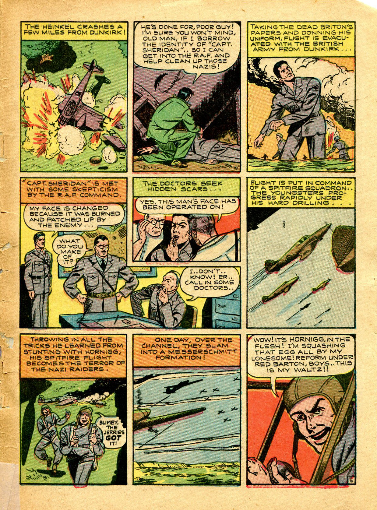 Read online Captain Flight Comics comic -  Issue #8 - 49