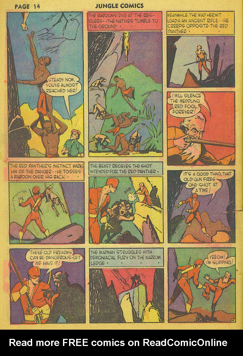 Read online Jungle Comics comic -  Issue #11 - 17