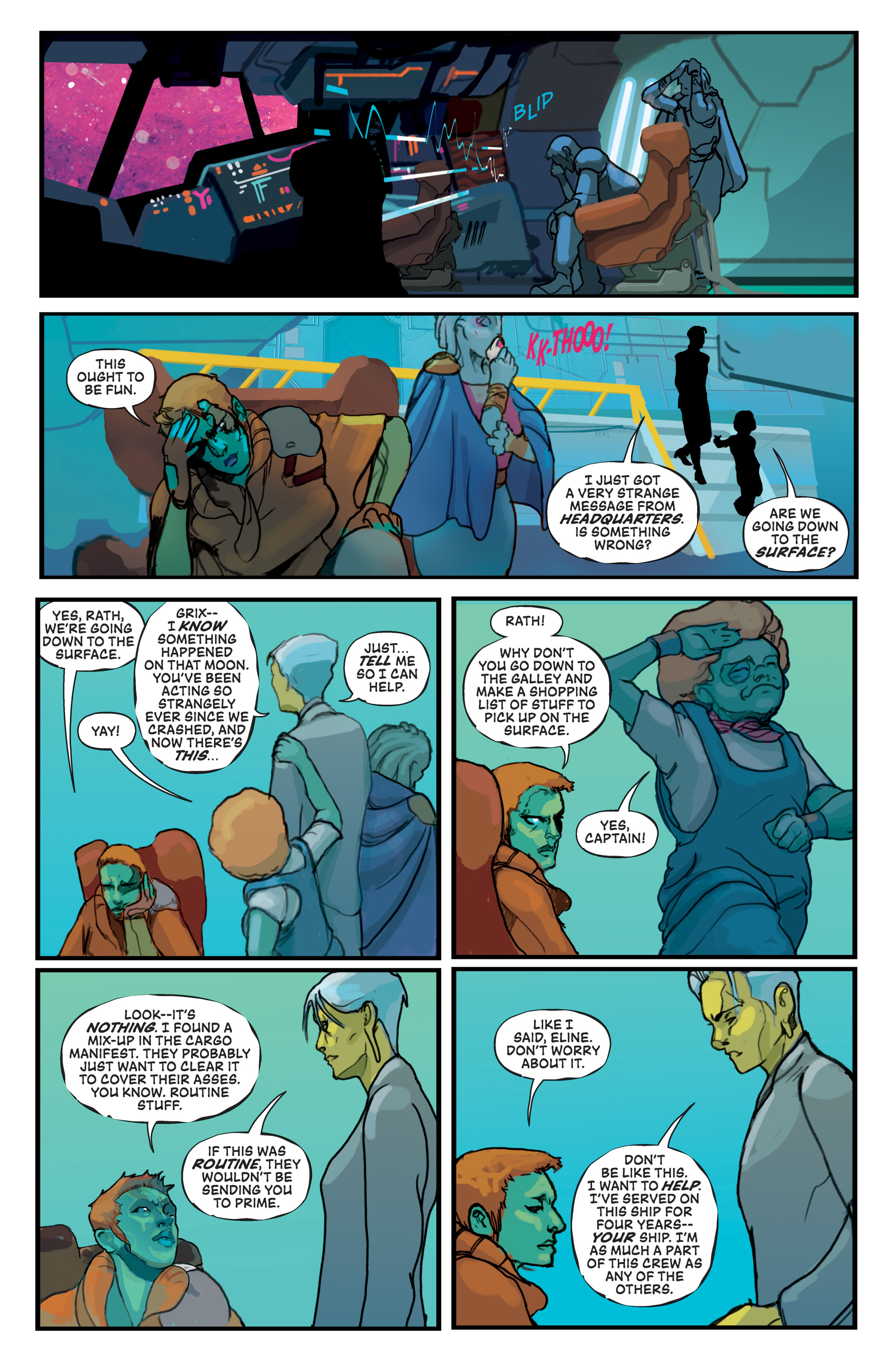 Read online Invisible Kingdom comic -  Issue # _TPB 1 - 39