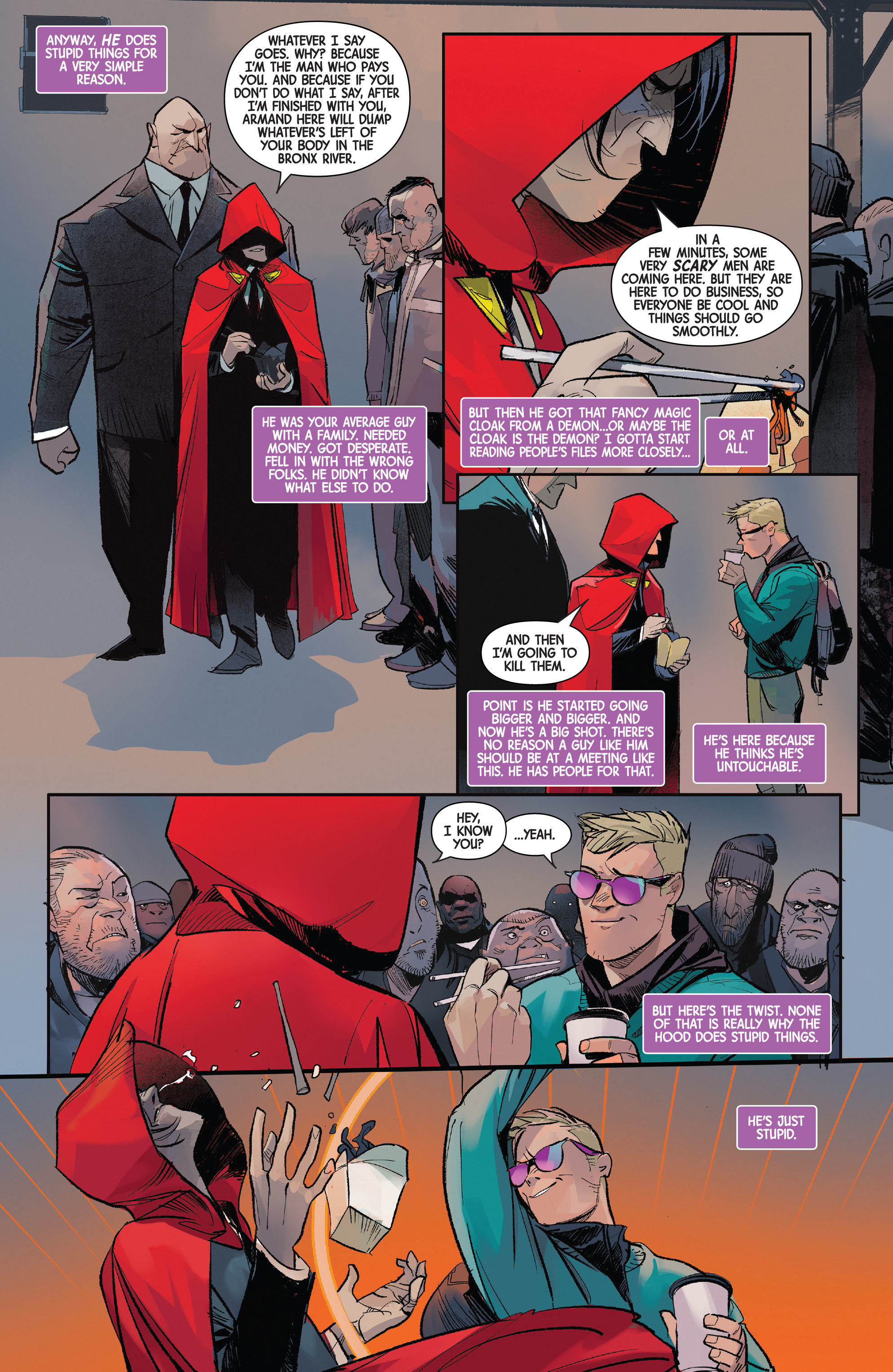 Read online Hawkeye: Freefall comic -  Issue #1 - 4