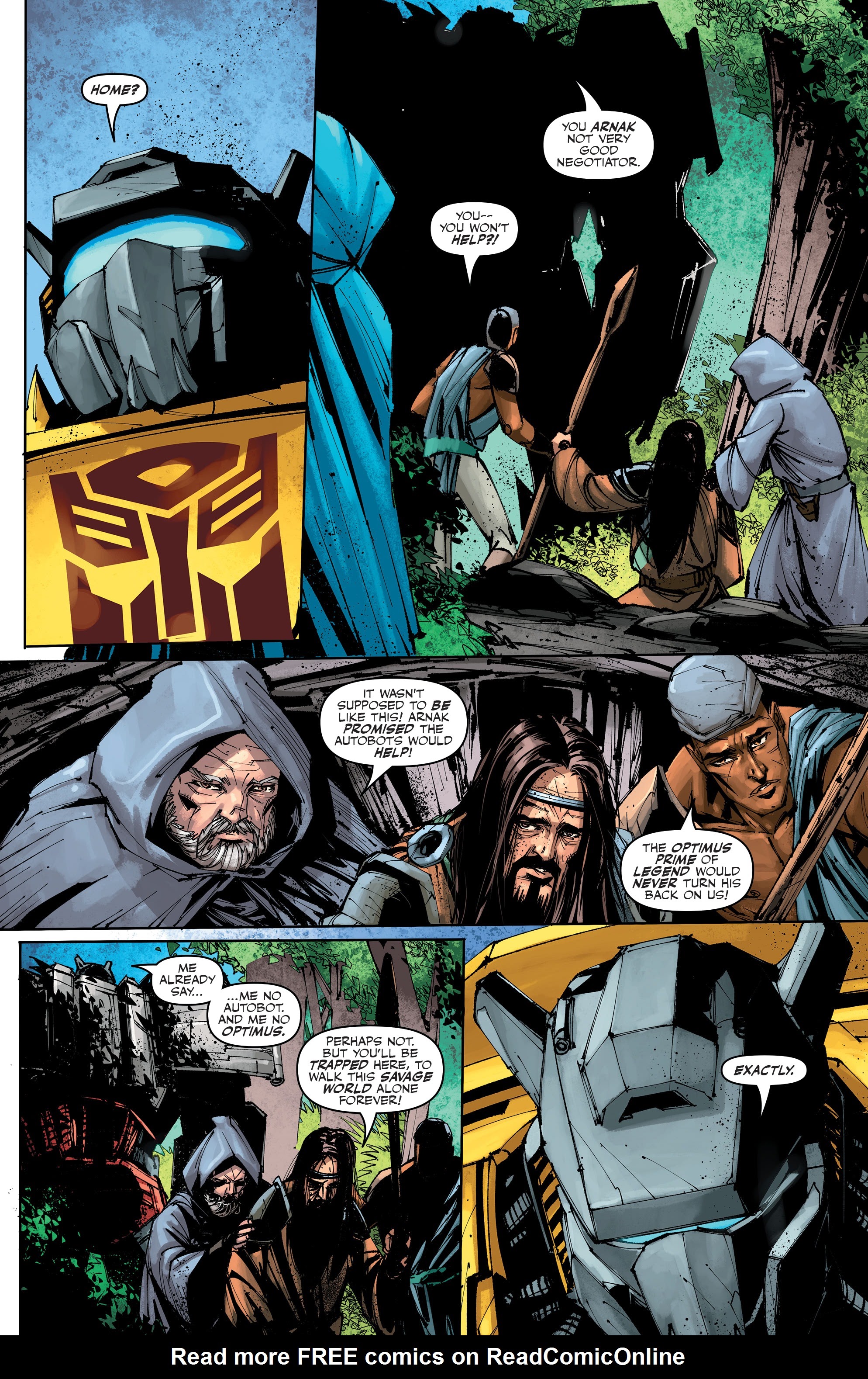 Read online Transformers: King Grimlock comic -  Issue #1 - 22