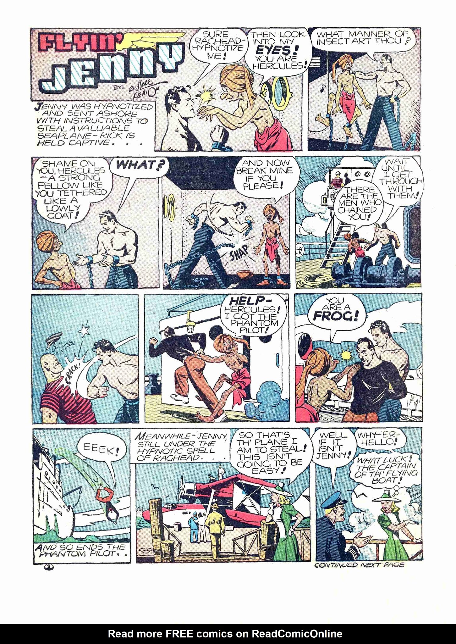 Read online Reg'lar Fellers Heroic Comics comic -  Issue #6 - 10