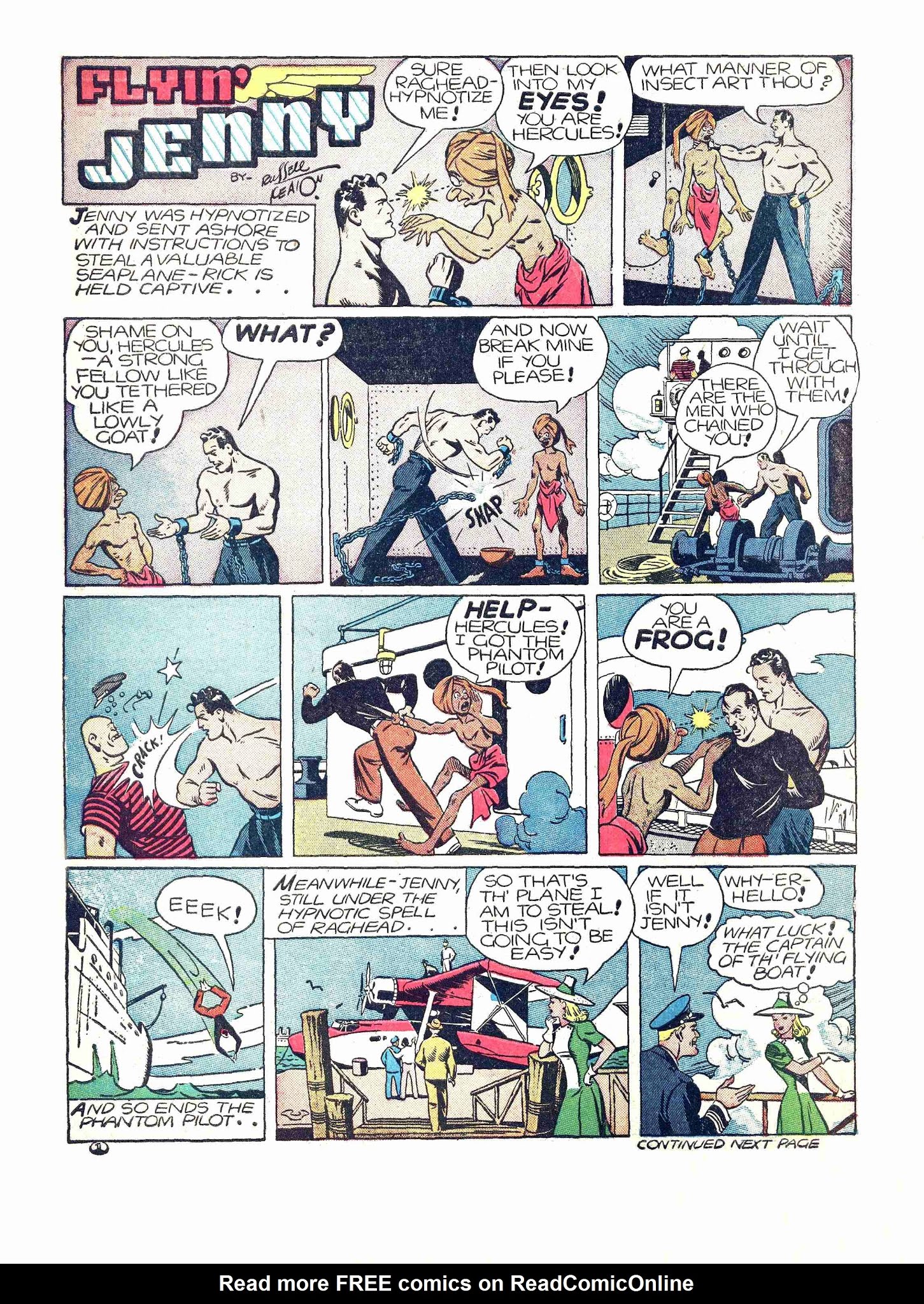 Read online Reg'lar Fellers Heroic Comics comic -  Issue #6 - 10
