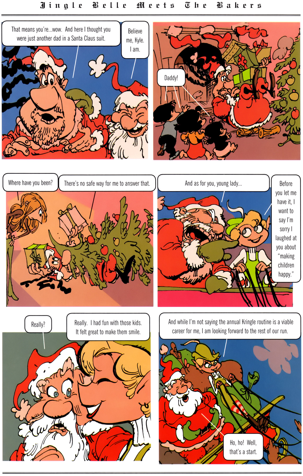 Read online The Bakers Meet Jingle Belle comic -  Issue # Full - 23