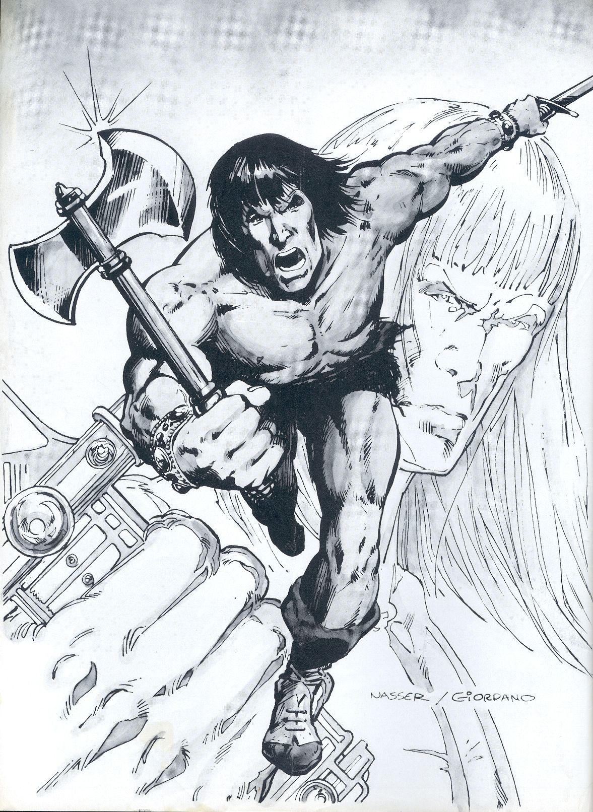 Read online The Savage Sword Of Conan comic -  Issue #20 - 2