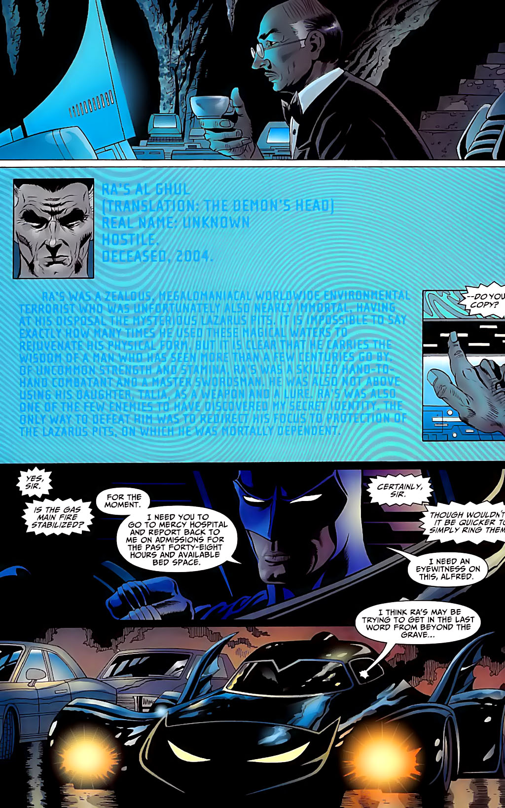 Read online Year One: Batman/Ra's al Ghul comic -  Issue #1 - 34