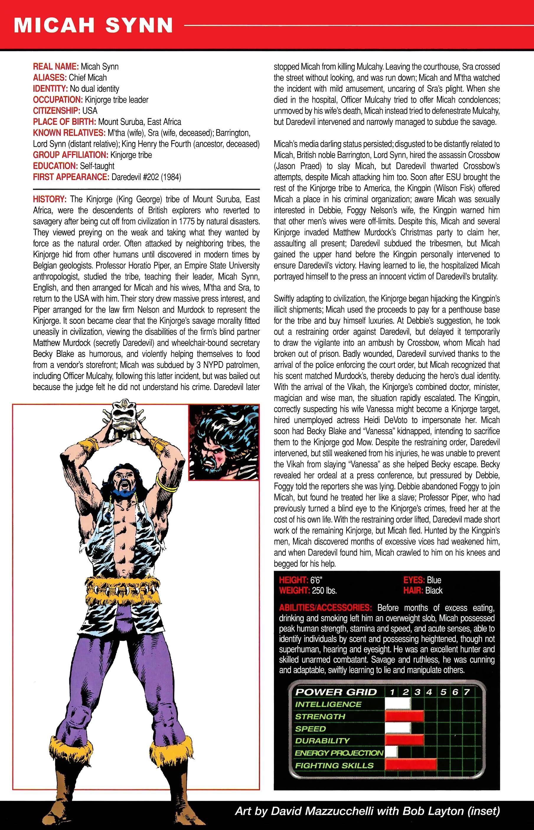 Read online Official Handbook of the Marvel Universe A to Z comic -  Issue # TPB 11 (Part 2) - 92