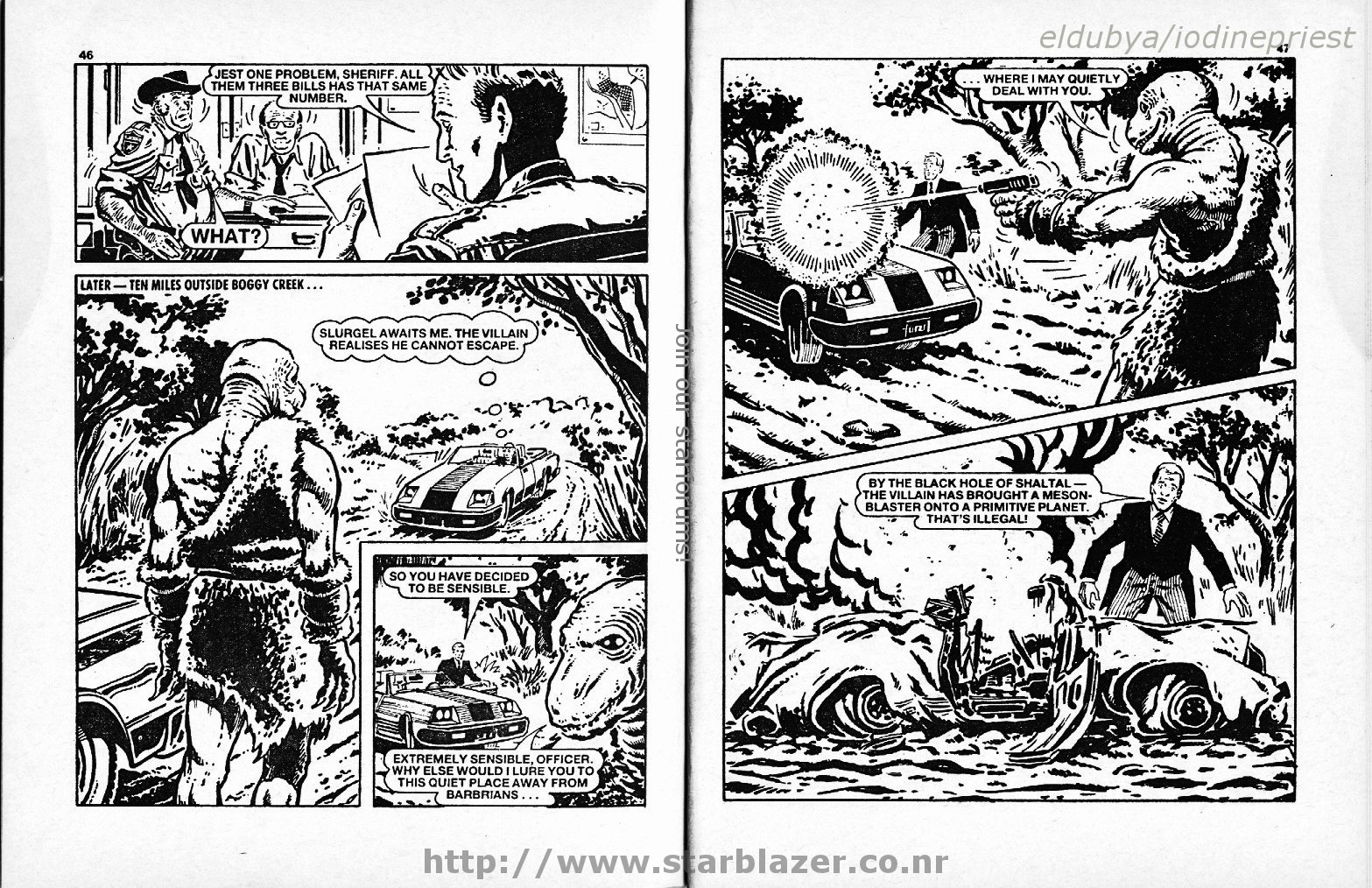 Read online Starblazer comic -  Issue #176 - 25