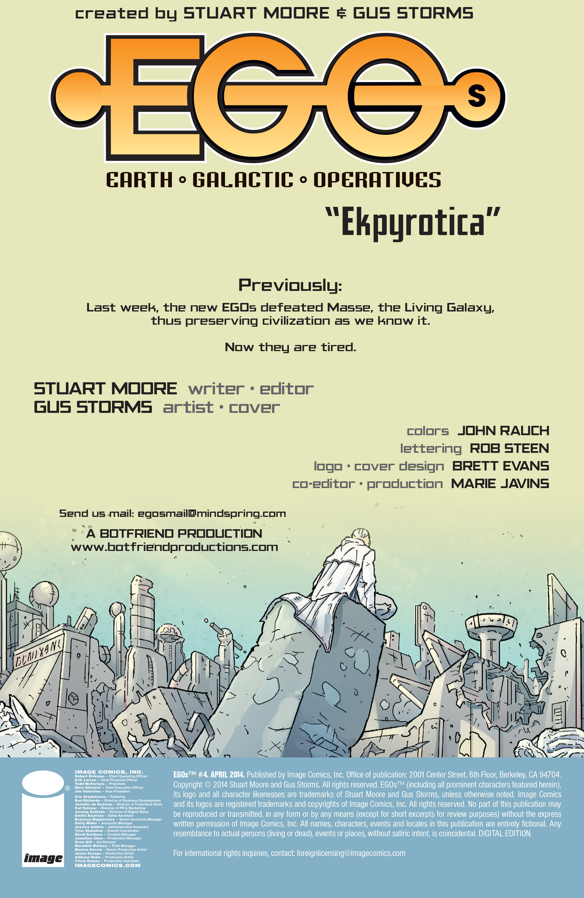 Read online EGOs comic -  Issue #4 - 2