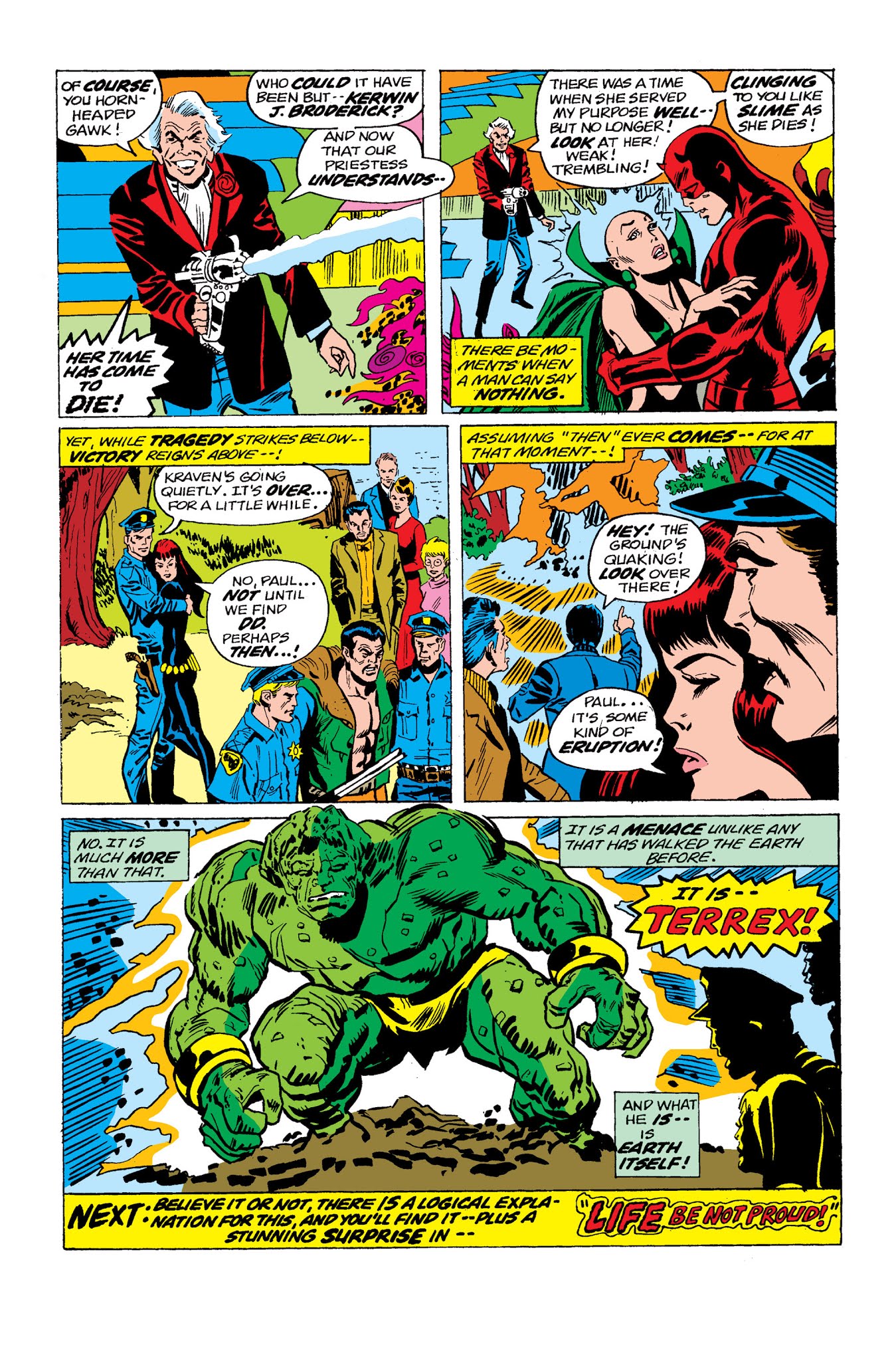 Read online Marvel Masterworks: Daredevil comic -  Issue # TPB 10 - 13