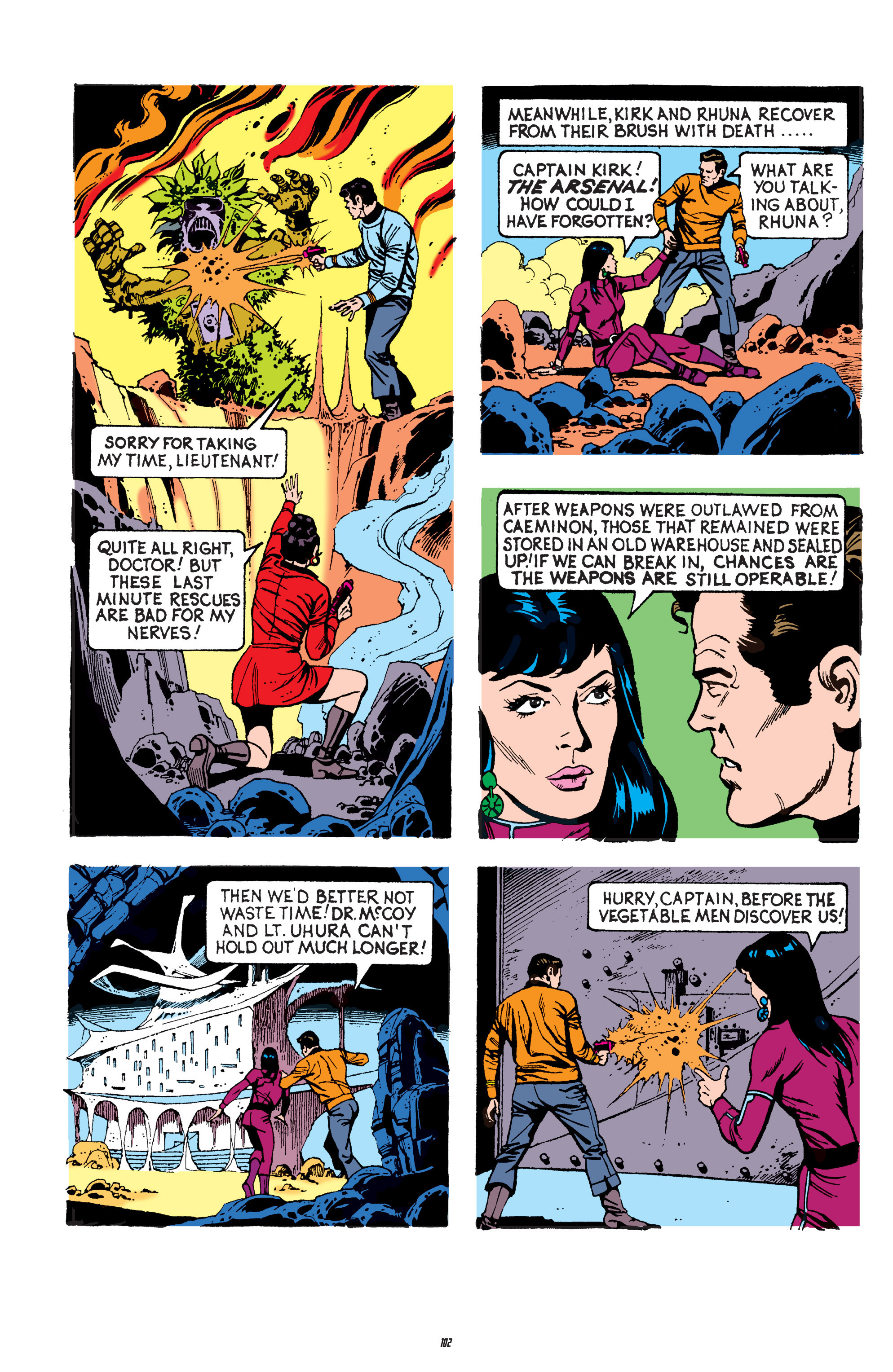 Read online Star Trek Archives comic -  Issue # TPB 4 - 102