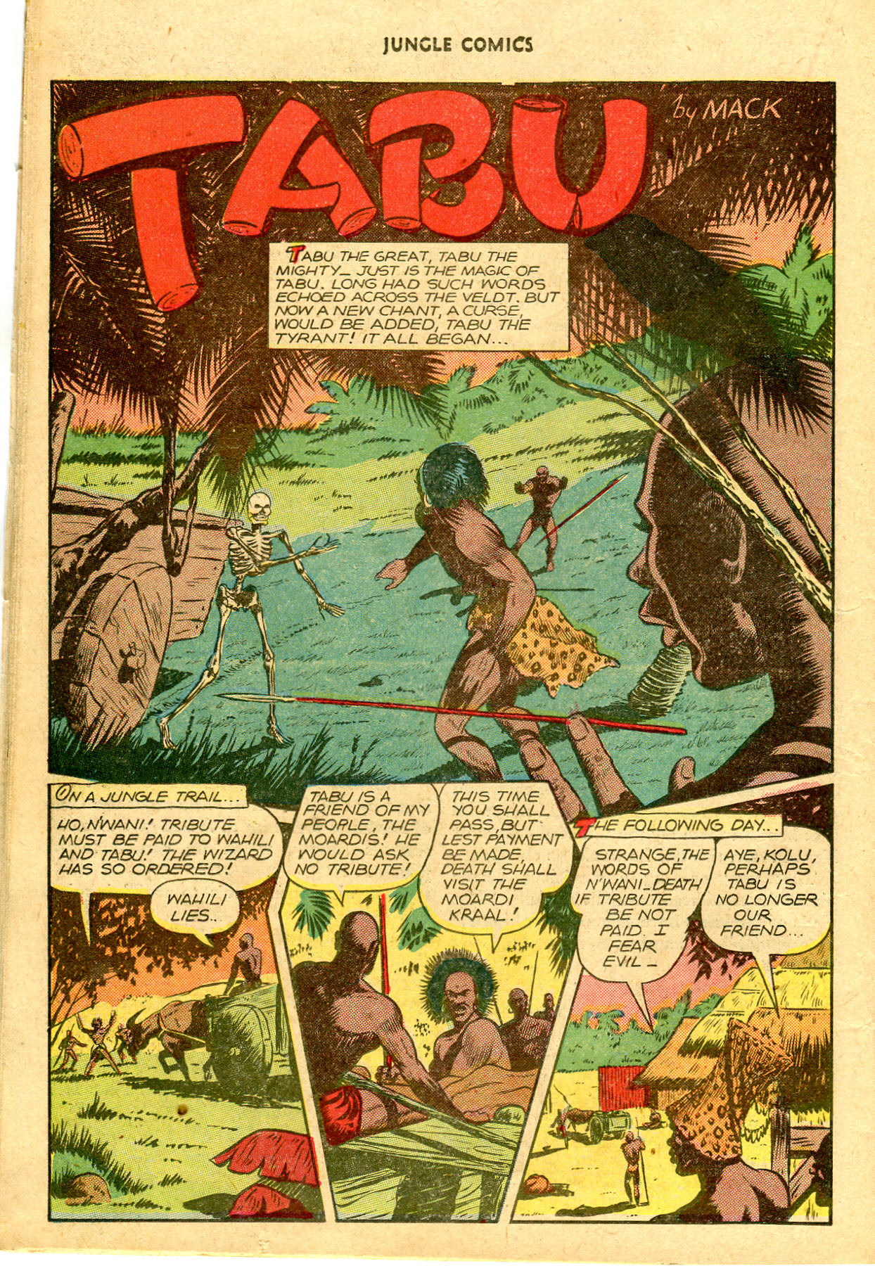 Read online Jungle Comics comic -  Issue #84 - 37